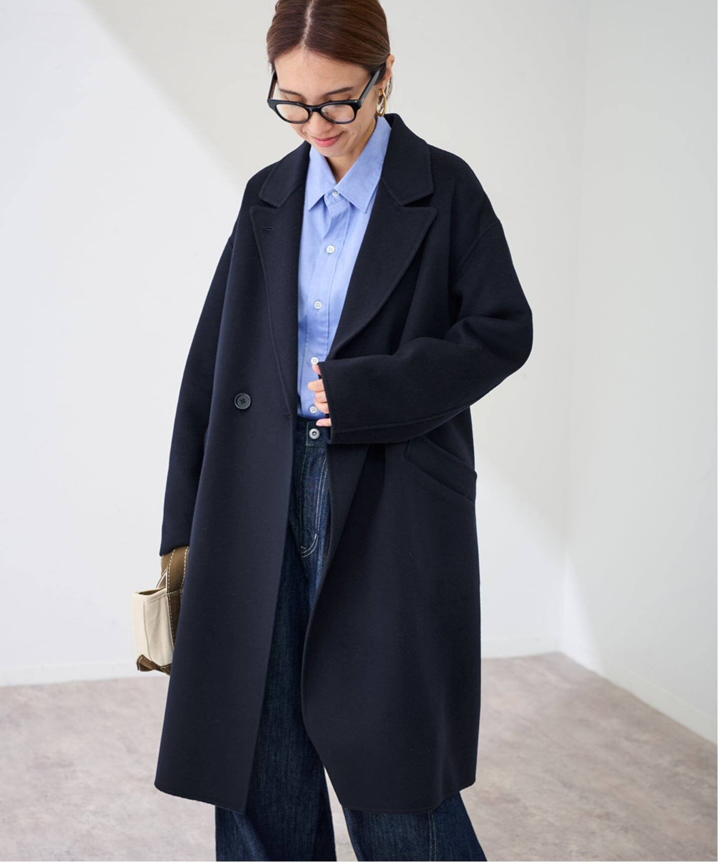 FRAMeWORK｜≪追加≫SUPER160'sダブルブレストコート | Rakuten