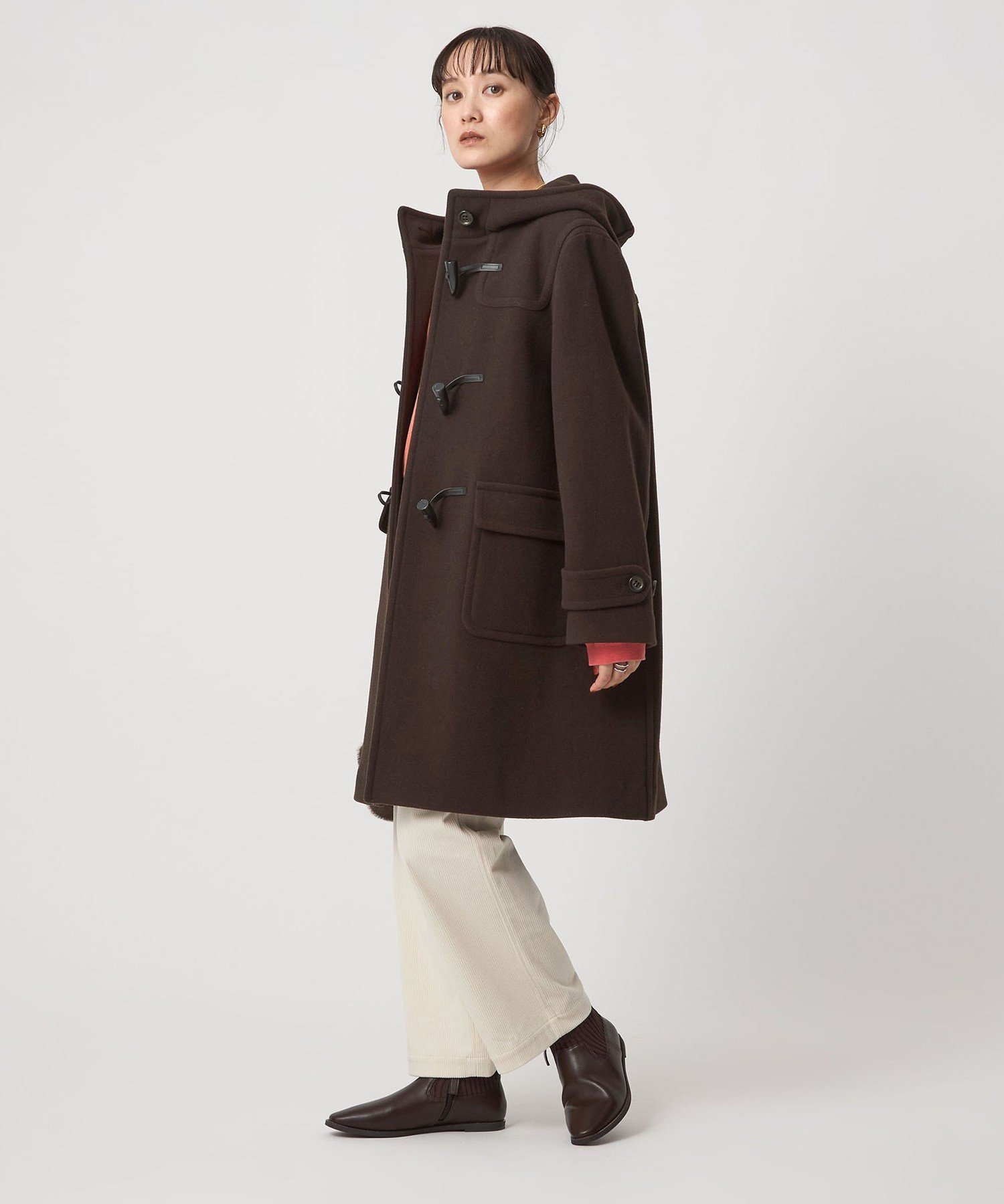 UNITED ARROWS green label relaxing｜ロング ダッフルコート