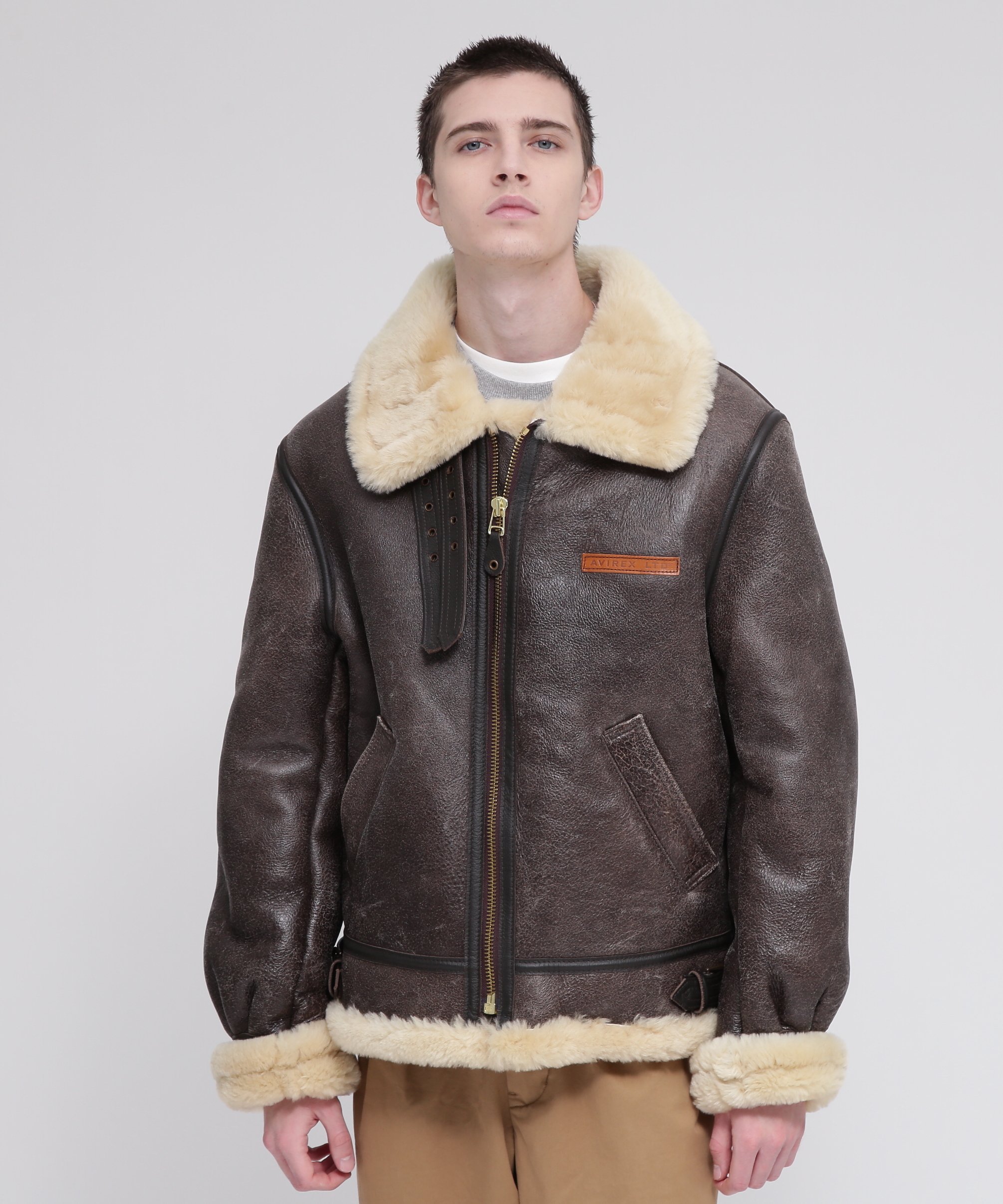 楽天市場】b-3 ムートン（ブランドアビレックス）の通販