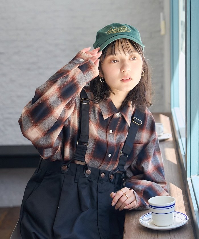 FREAK'S STORE｜オンブレ チェックシャツ/ショート丈チェックシャツ