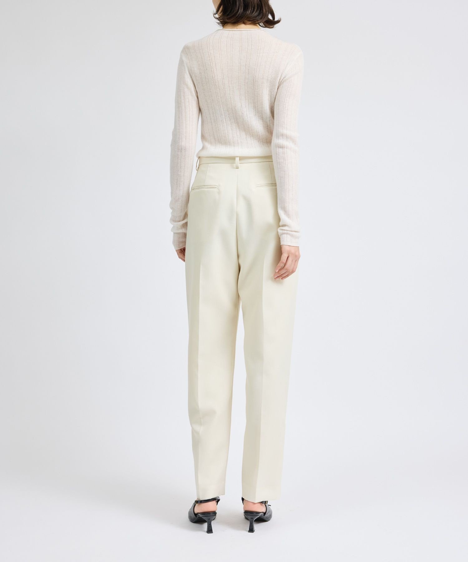 ROPE'｜センタープレスギャバタックパンツ | Rakuten Fashion(楽天