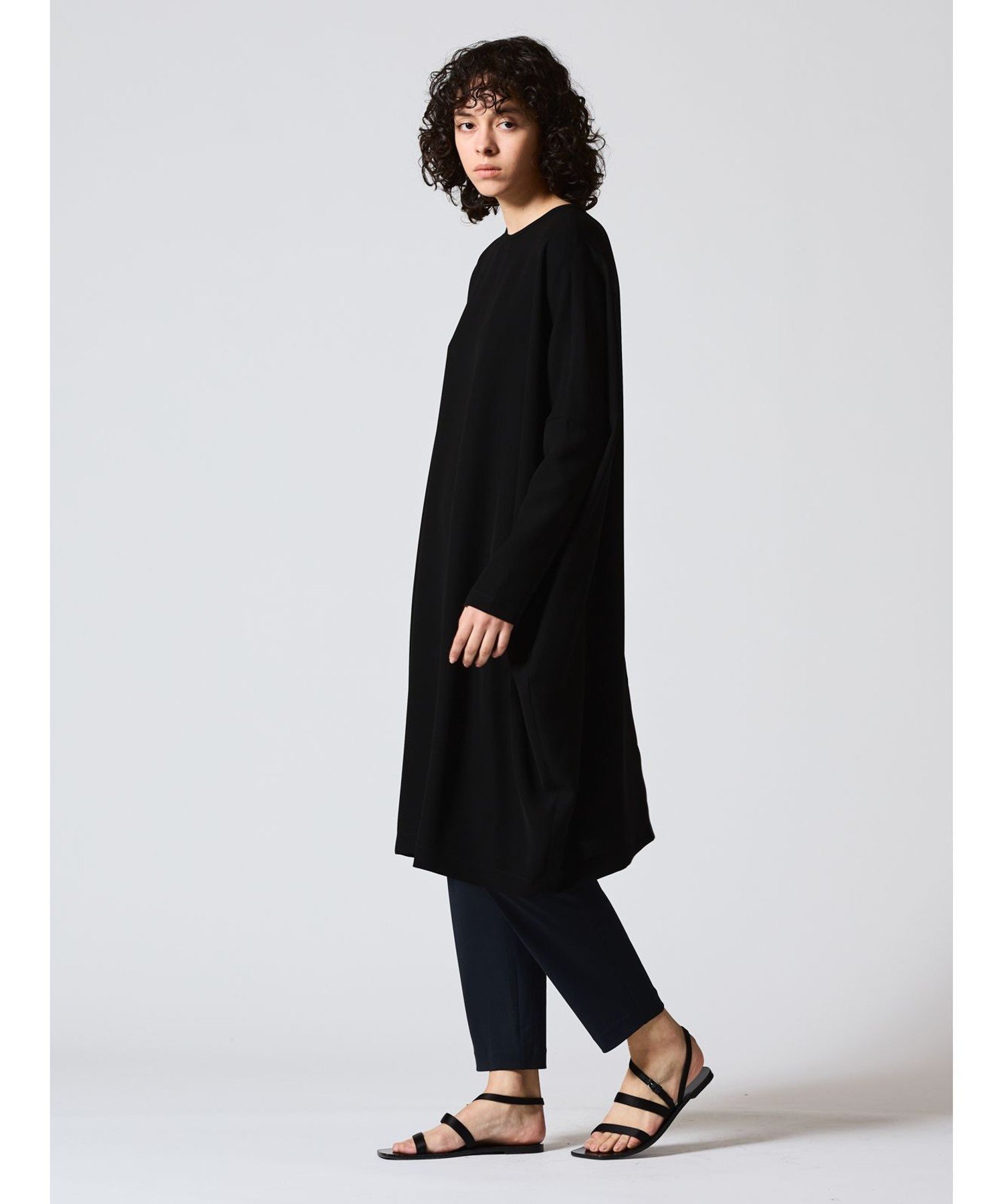 MARcourt｜mizuiro ind コクーンワイドワンピース | Rakuten Fashion