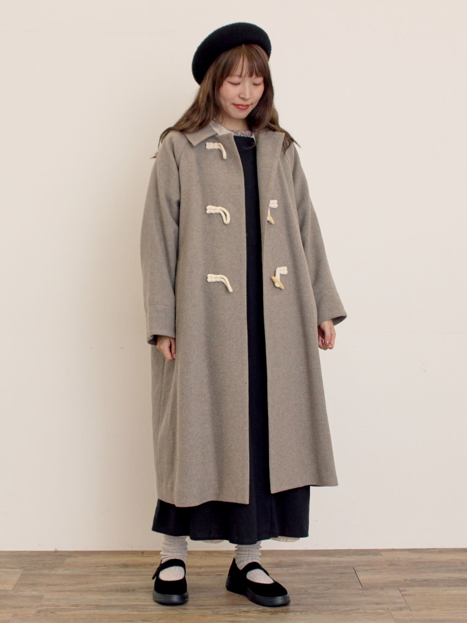 Samansa Mos2｜[タスマニアウール]2WAY襟ロングコート | Rakuten