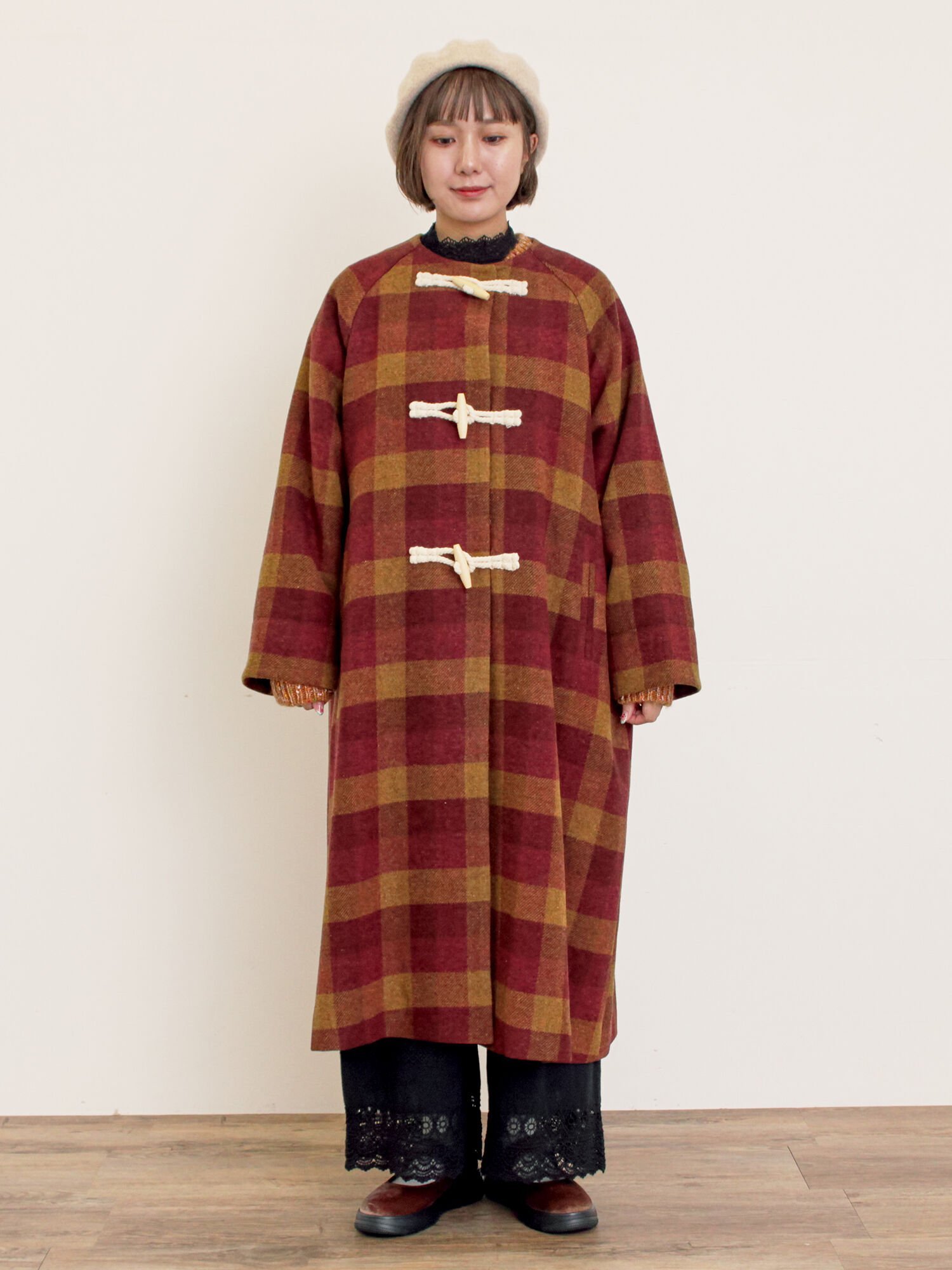 Samansa Mos2｜[タスマニアウール]2WAY襟ロングコート | Rakuten