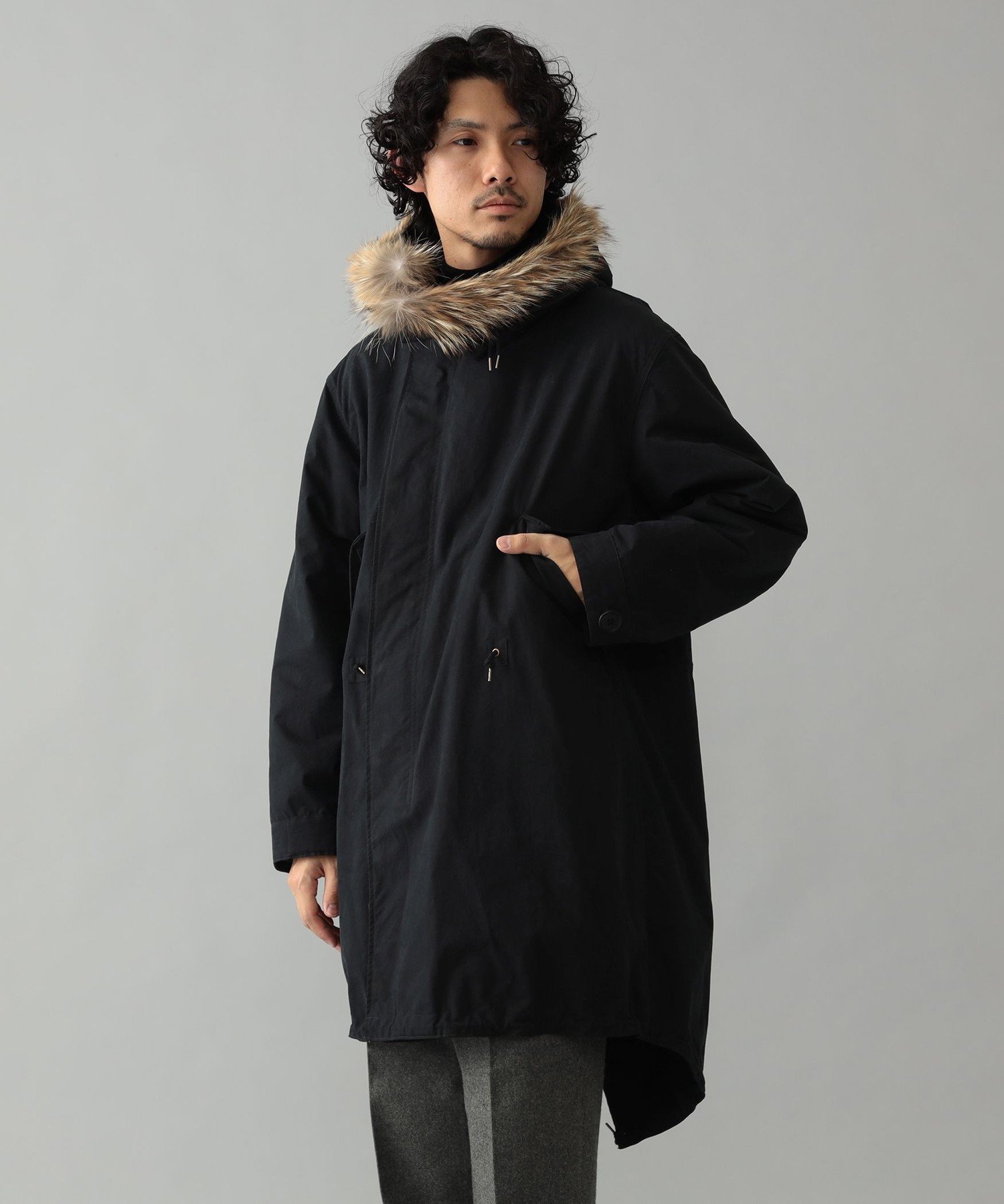BEAMS MEN｜AUBERGE / 別注 モッズコート | Rakuten Fashion(楽天