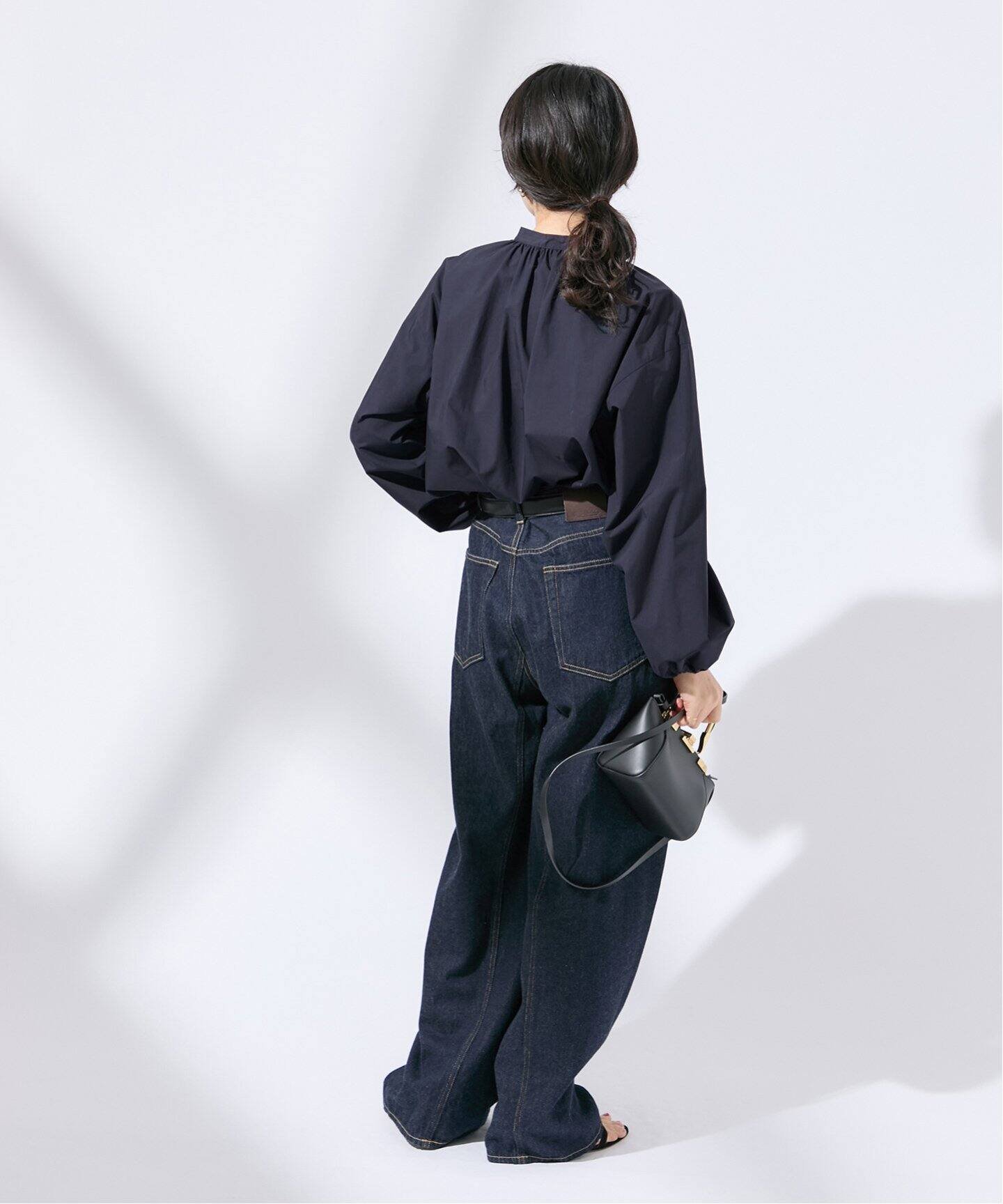 JOURNAL STANDARD L'ESSAGE｜《追加》スタンドカラーフリルシャツ