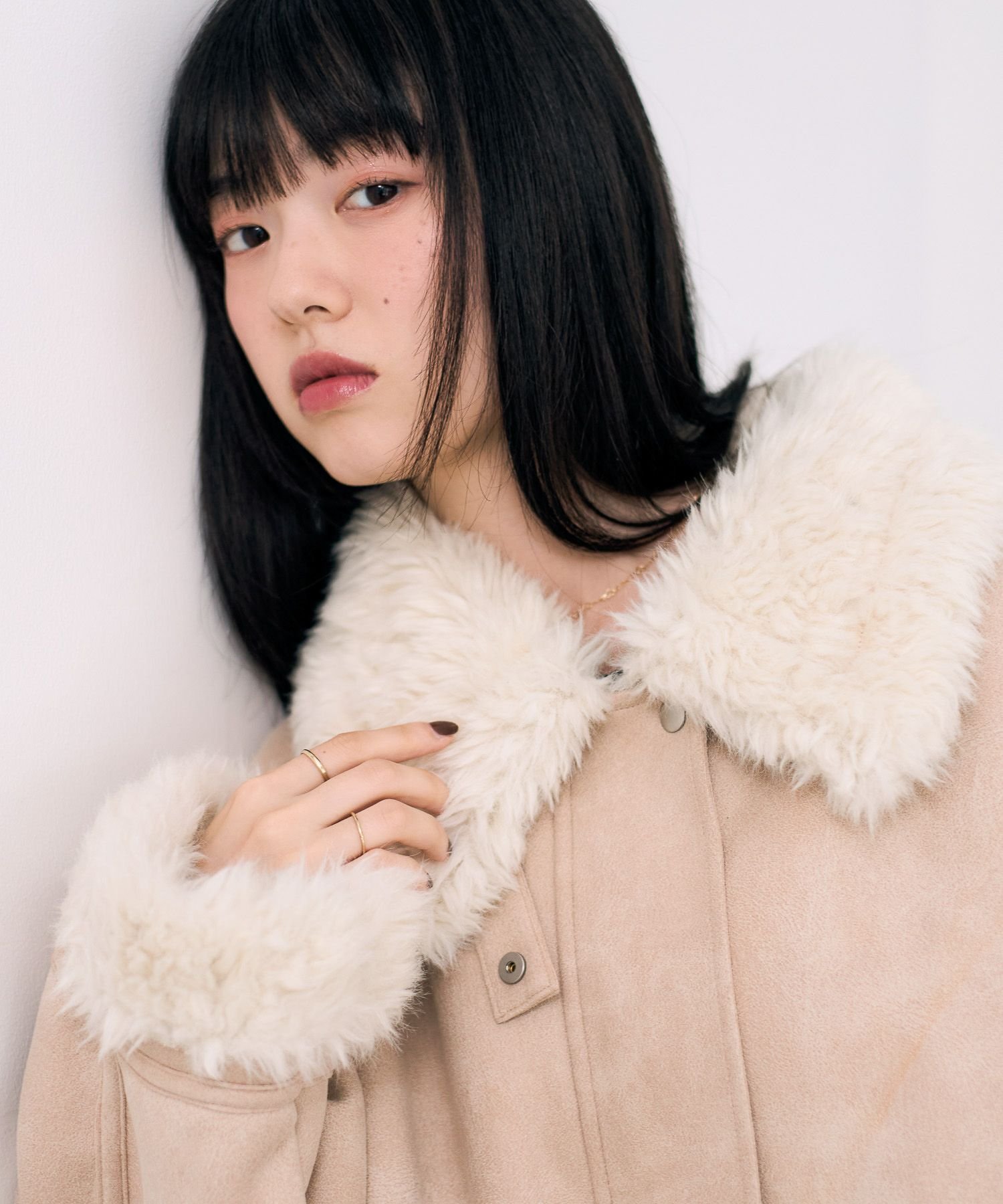 Heather｜【今季No.1!大注目の愛されアウター】ファーカラーBIG