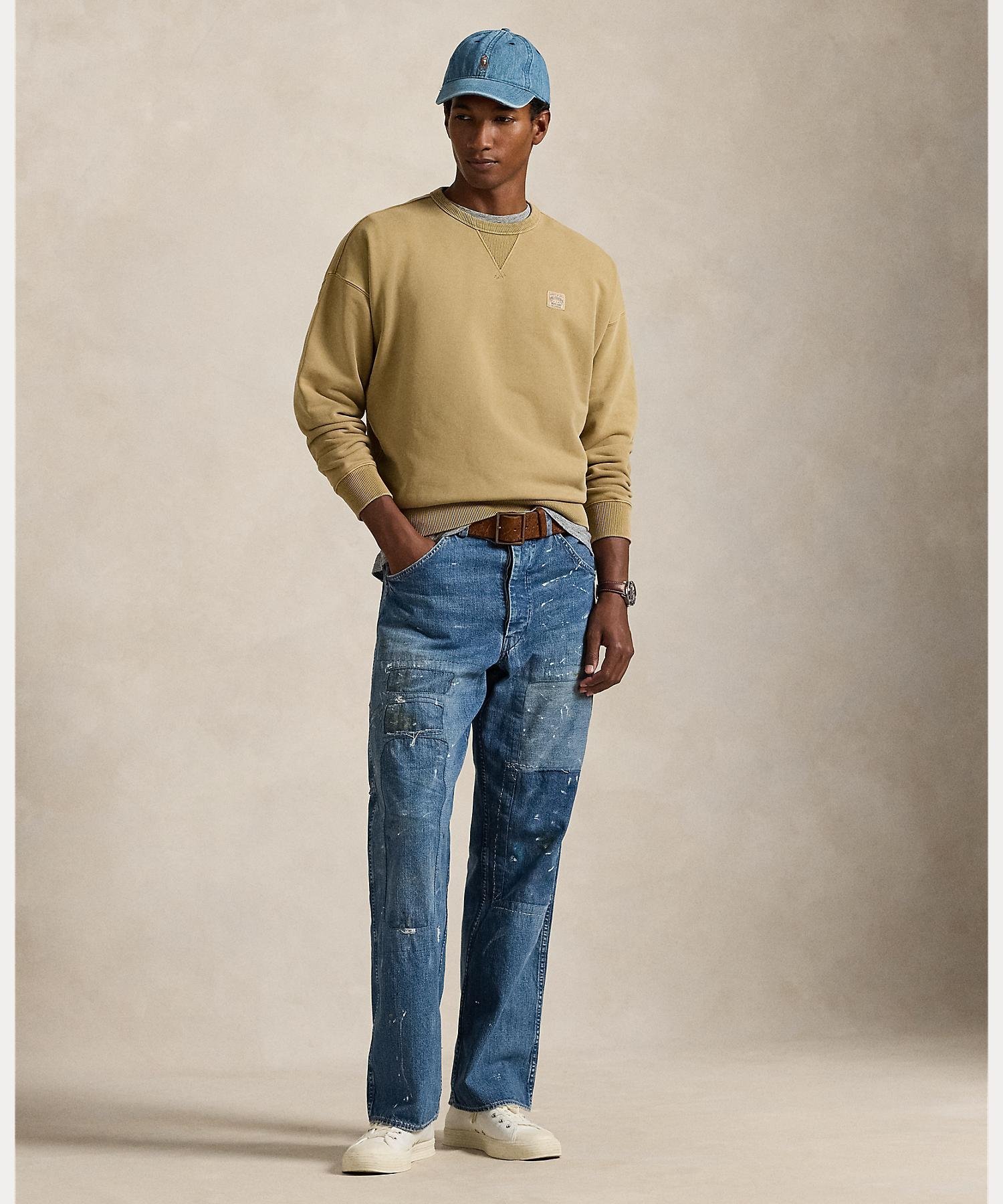 RALPH LAUREN｜リラックス フィット ループバック フリース スウェット