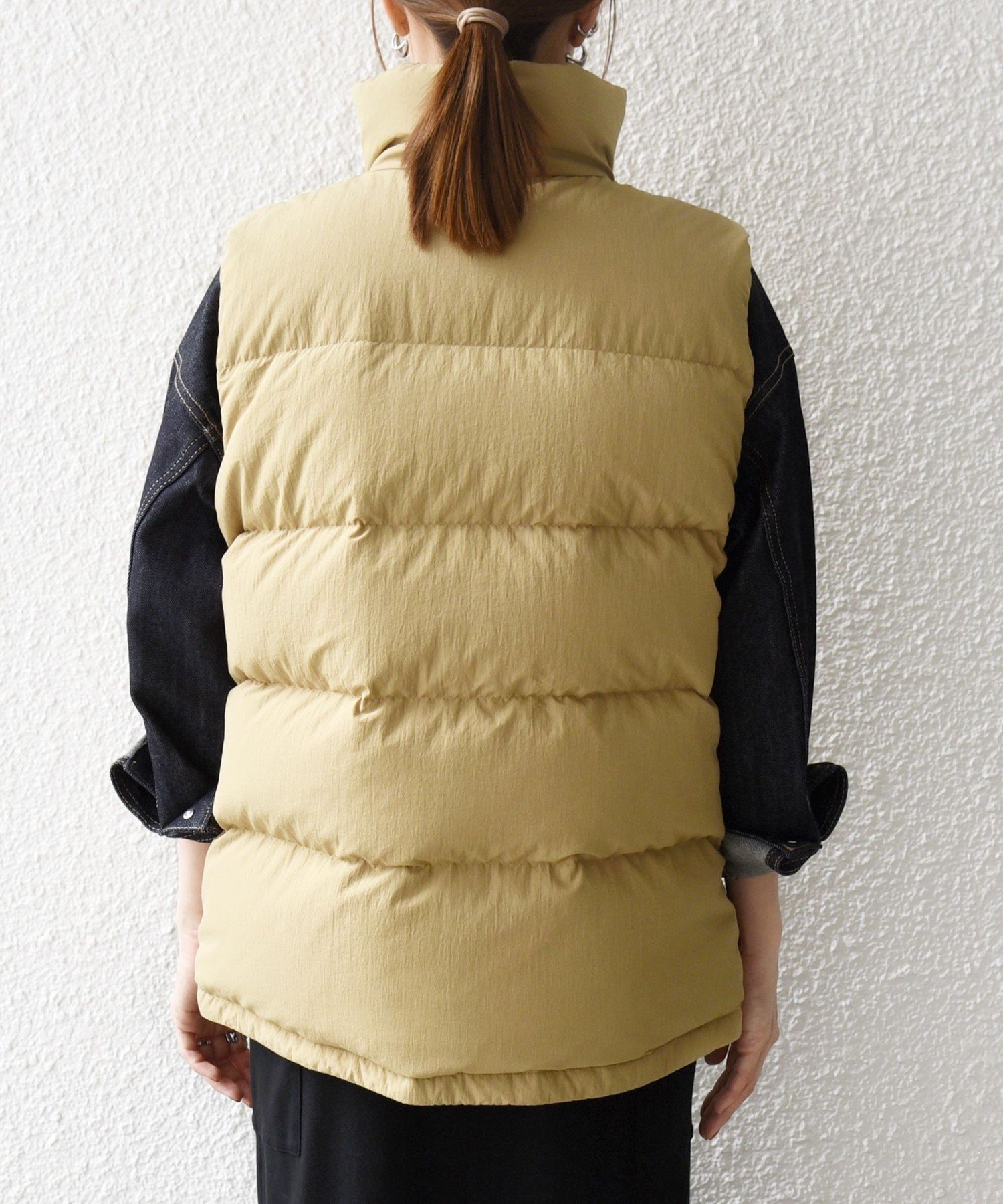 SHIPS｜SHIPS any: ナイロン スタンドカラー ダウン ベスト | Rakuten