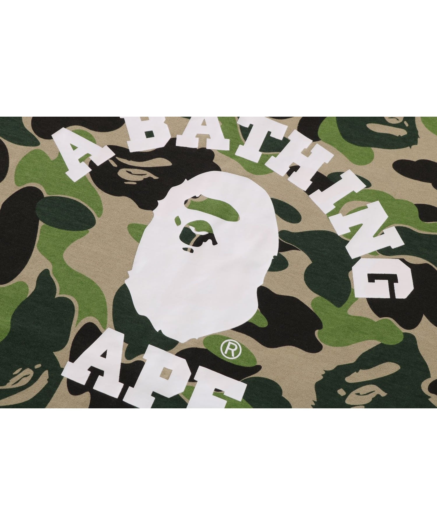 A BATHING APE｜ABC CAMO COLLEGE LS TEE | Rakuten Fashion(楽天