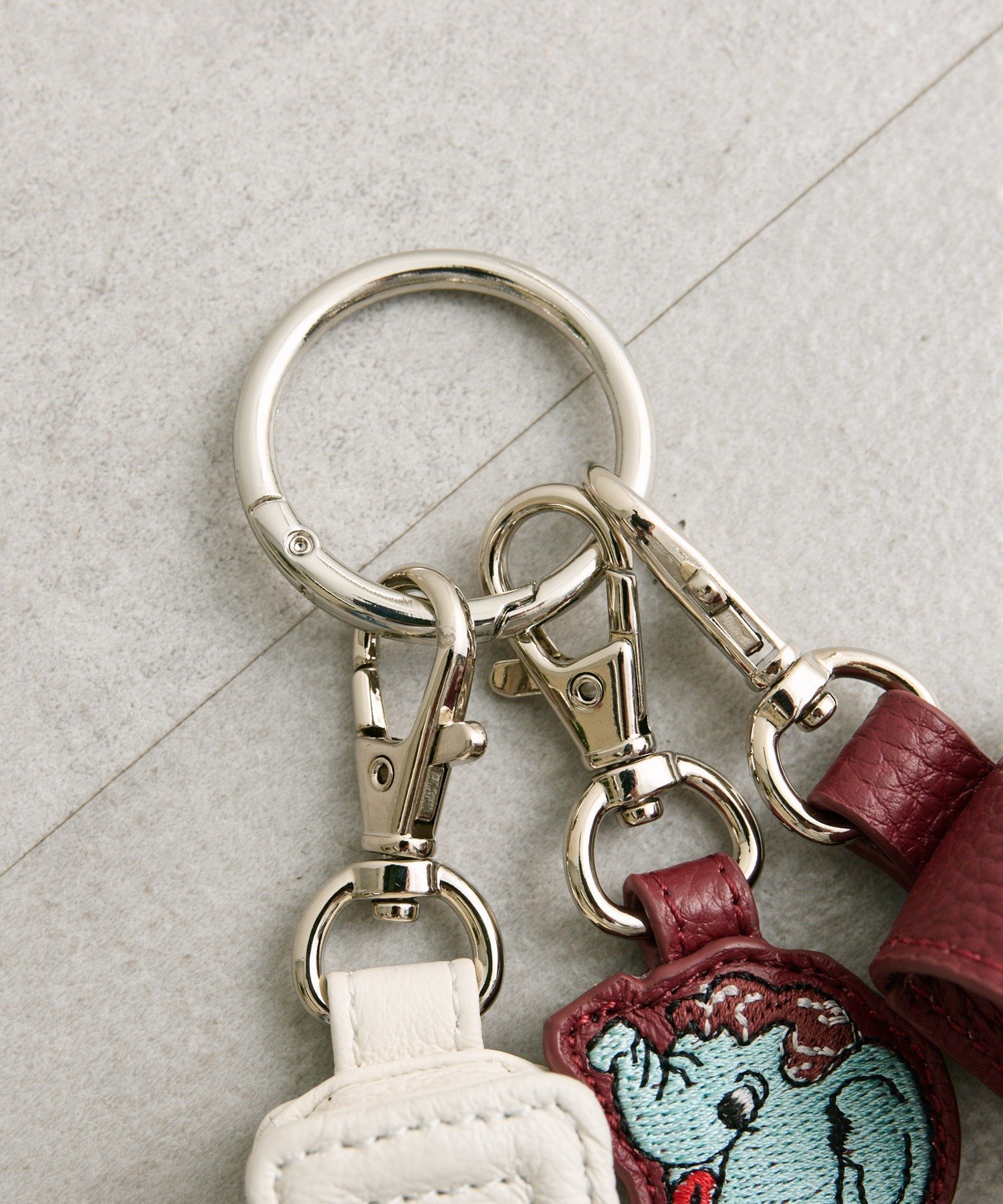 ear PAPILLONNER｜【PEZ(ペッツ)×ear】本革リップケースチャーム