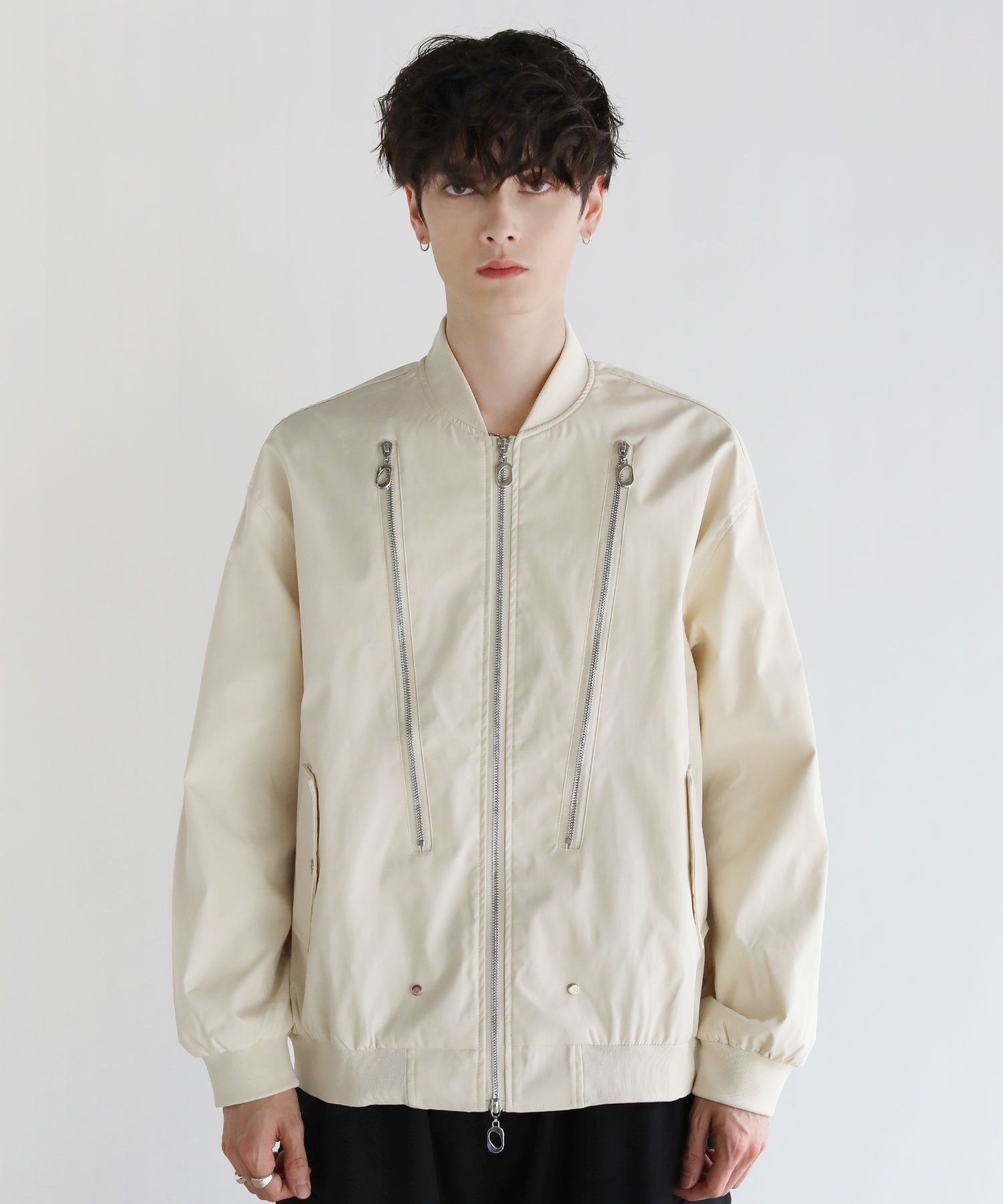 THE CASUAL｜フロント3ジップMA-1 | Rakuten Fashion(楽天ファッション