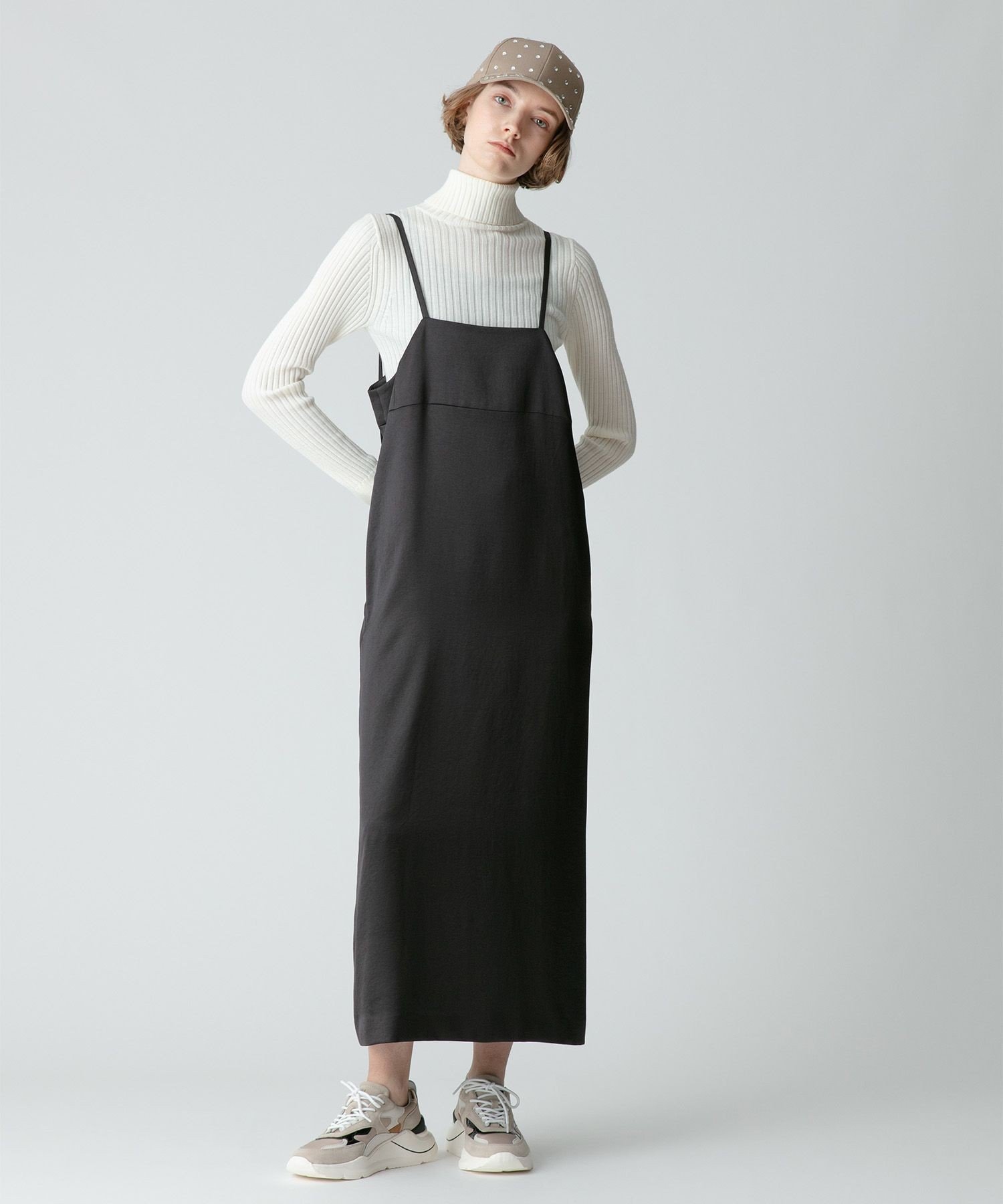 allureville｜釦ディティール2WAY ネックリブプルオーバー | Rakuten