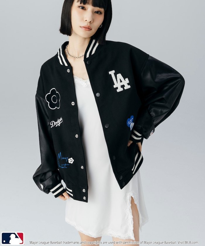 FREAK'S STORE｜MLB×MARY QUANT PATCH STUDIUM JACKET/パッチ