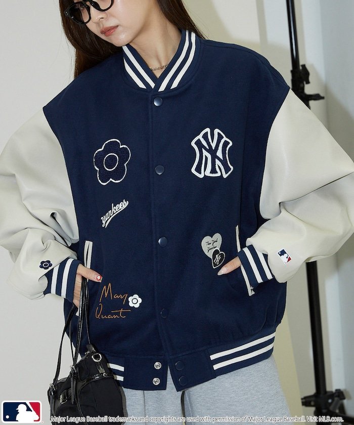 FREAK'S STORE｜MLB×MARY QUANT PATCH STUDIUM JACKET/パッチ