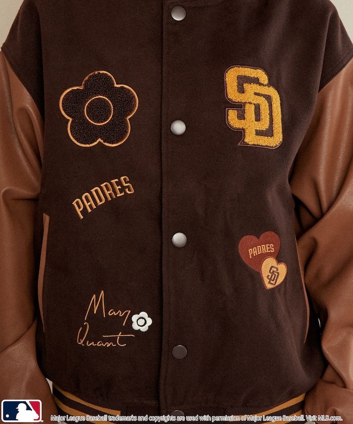 FREAK'S STORE｜MLB×MARY QUANT PATCH STUDIUM JACKET/パッチ