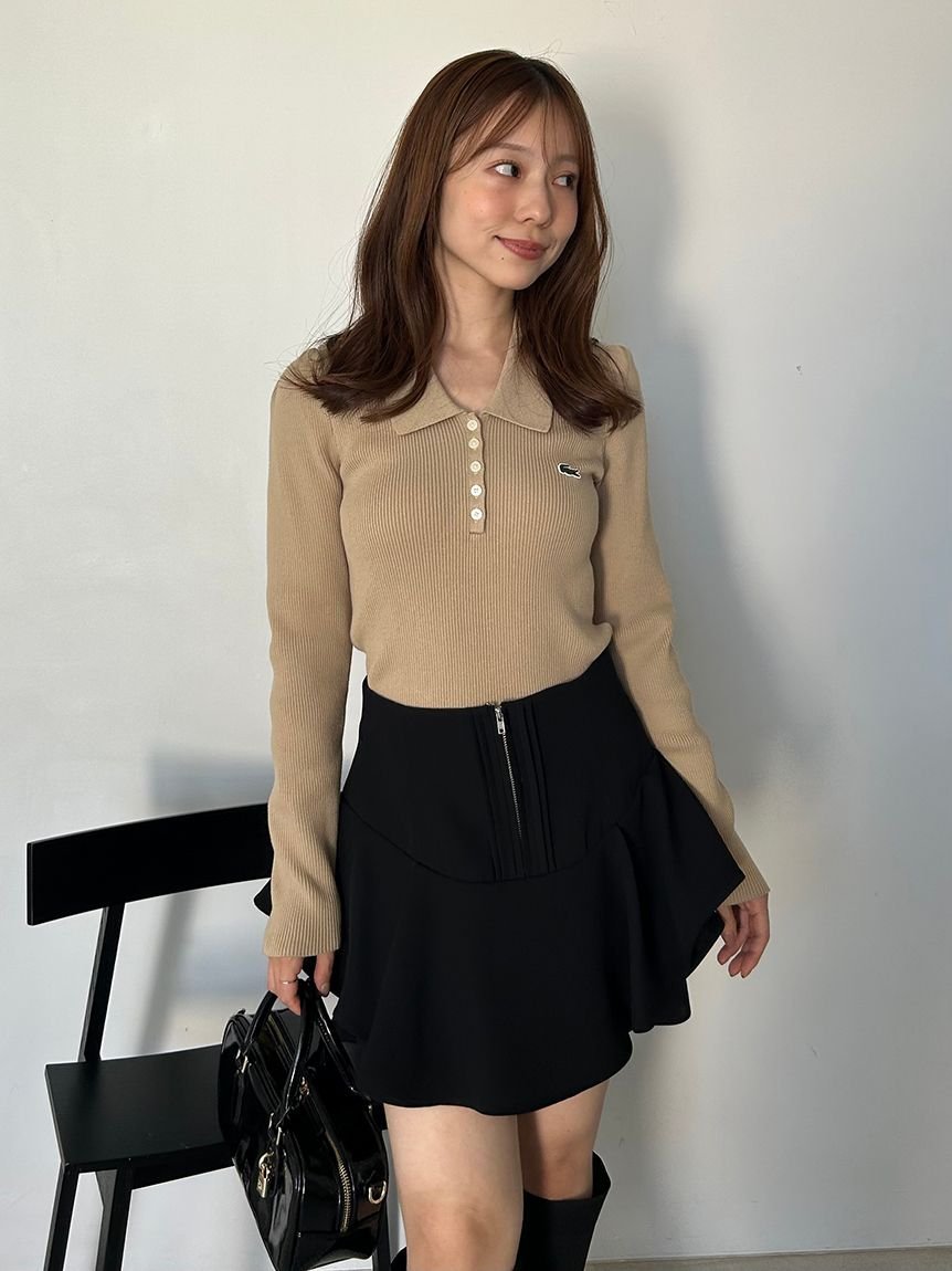 SNIDEL｜レイヤードフリルミニスカショーパン | Rakuten Fashion(楽天