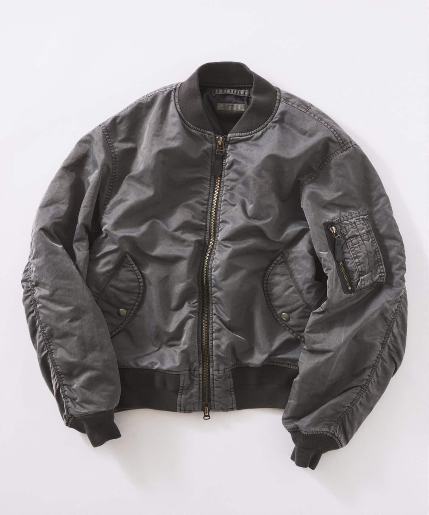 JOURNAL STANDARD relume｜ガーメントダイ ボンバー ジャケット