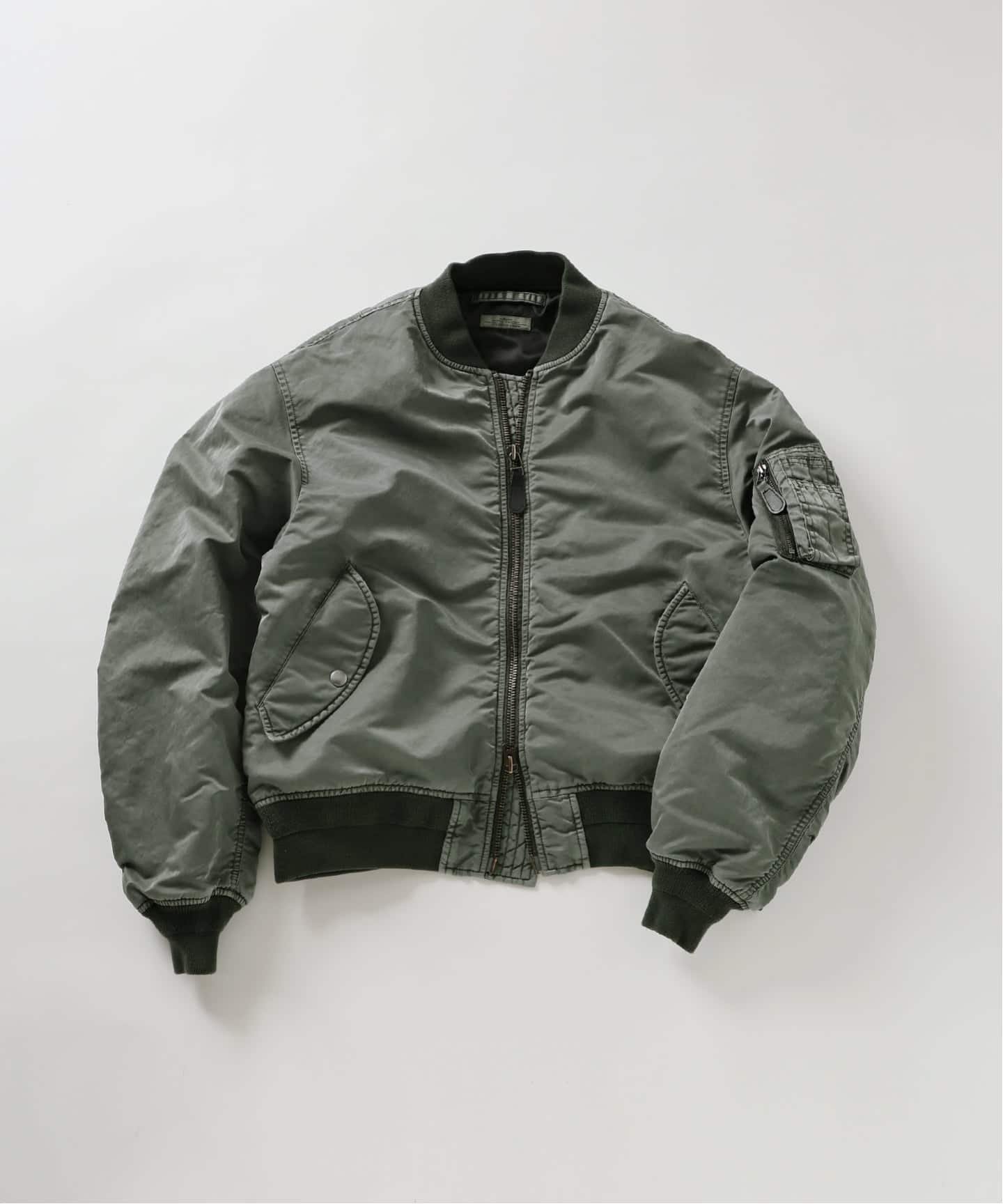 JOURNAL STANDARD relume｜ガーメントダイ ボンバー ジャケット