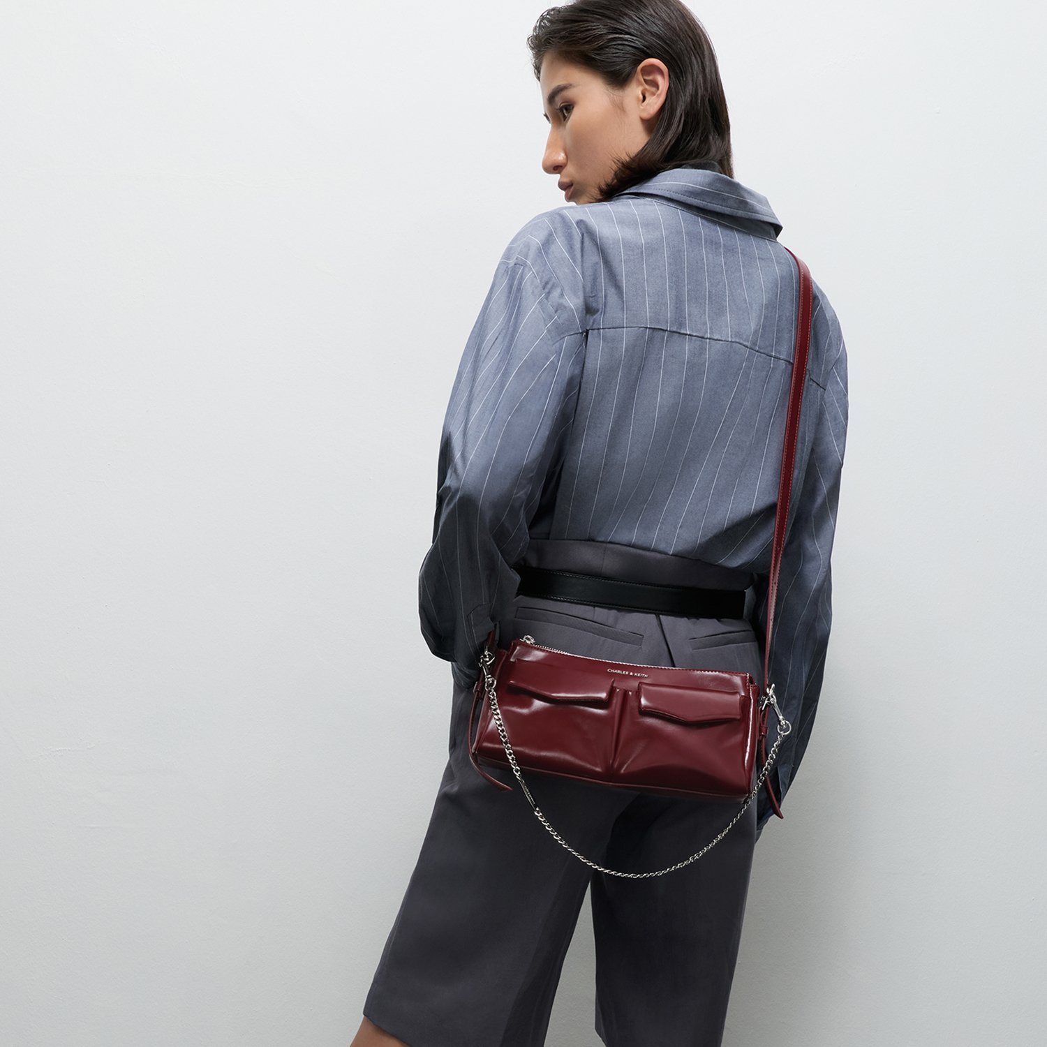 CHARLES & KEITH｜Rachel レイチェル イロンゲイテッドマルチポケット