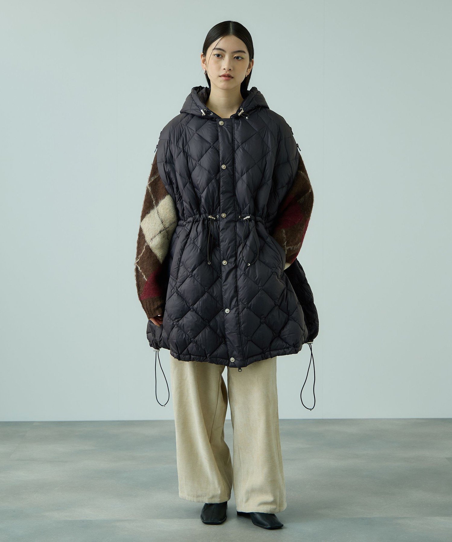 VICKY｜TAION ダウンケープコート≪手洗い可能≫ | Rakuten Fashion