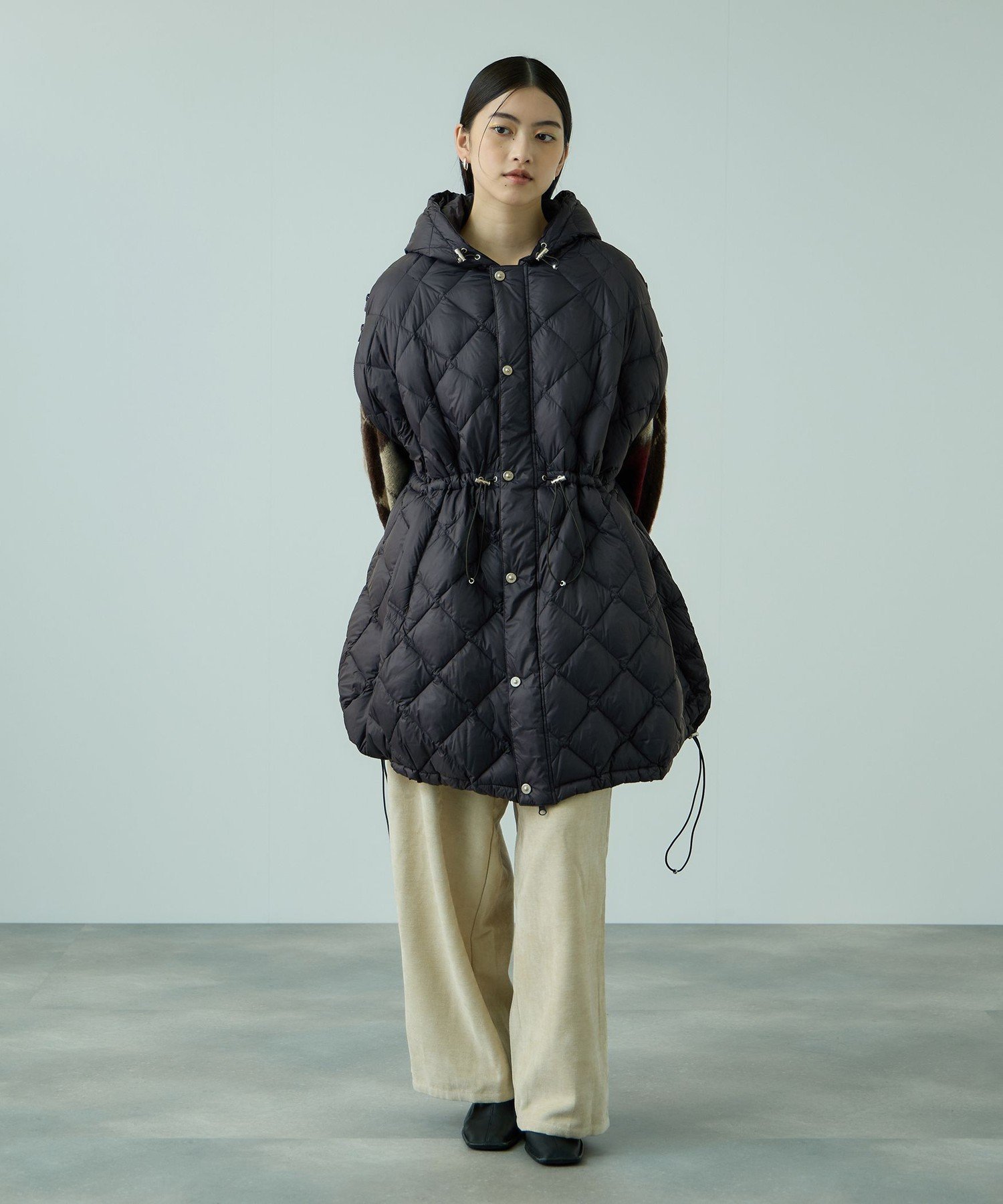 VICKY｜TAION ダウンケープコート≪手洗い可能≫ | Rakuten Fashion