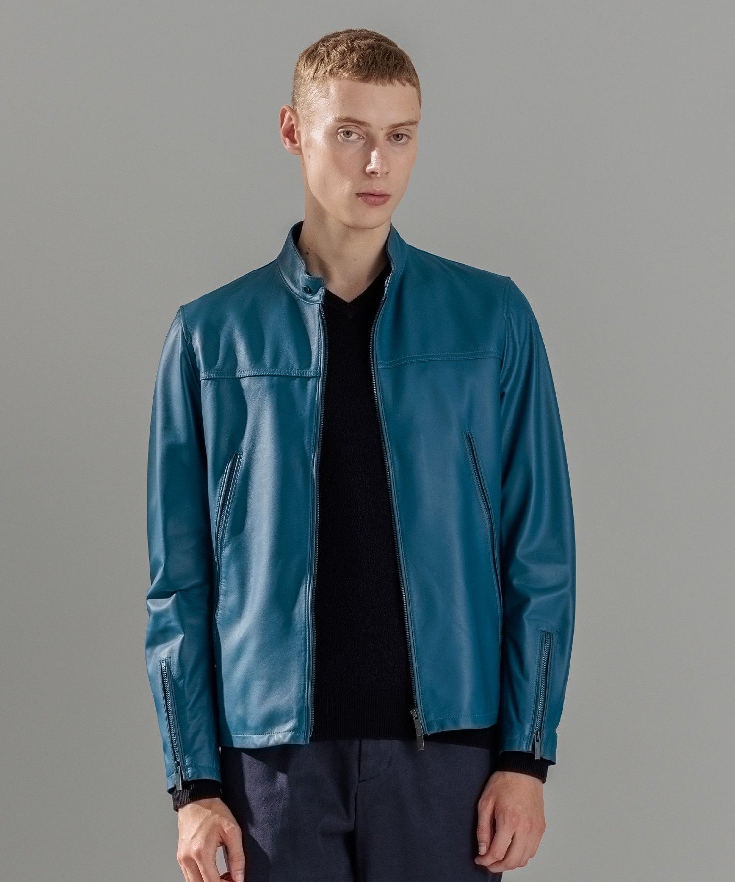 JOSEPH HOMME｜ライトラムナッパ レザー シングルライダース | Rakuten