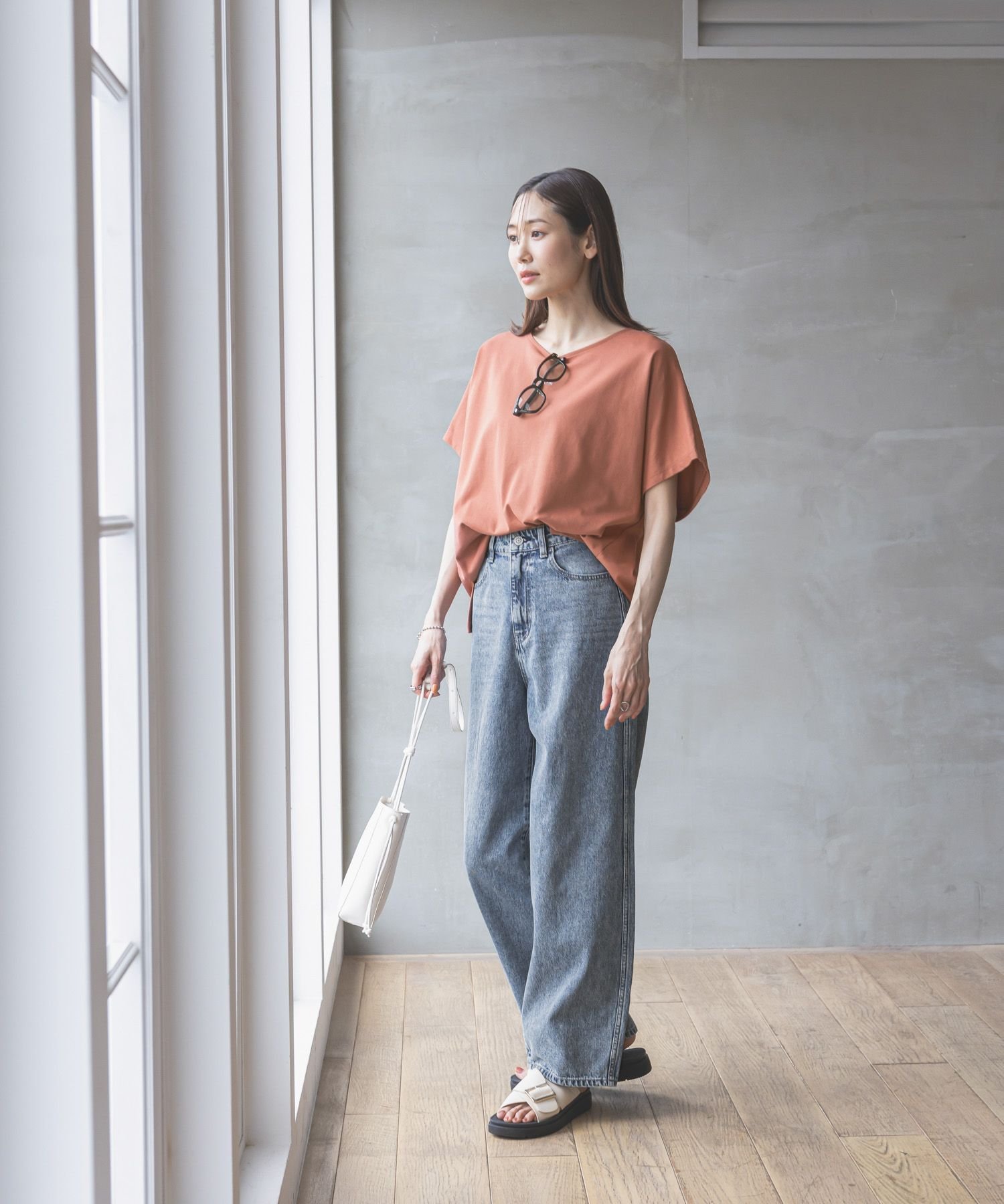 GLOBAL WORK｜GOODデニムバギーパンツ/118365 | Rakuten Fashion(楽天