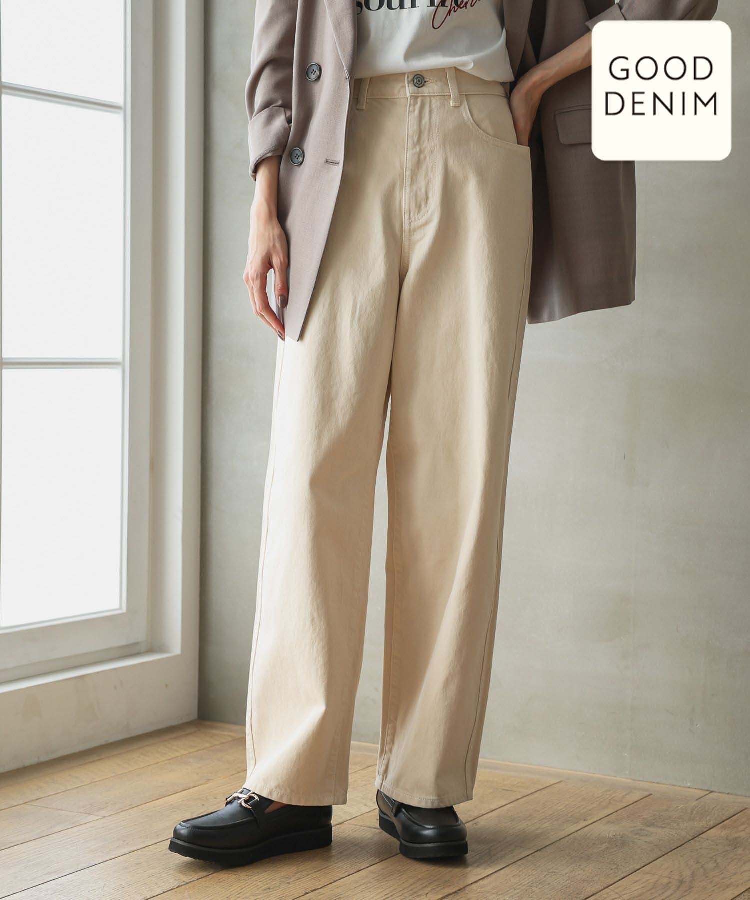 GLOBAL WORK｜GOODデニムバギーパンツ/118365 | Rakuten Fashion(楽天