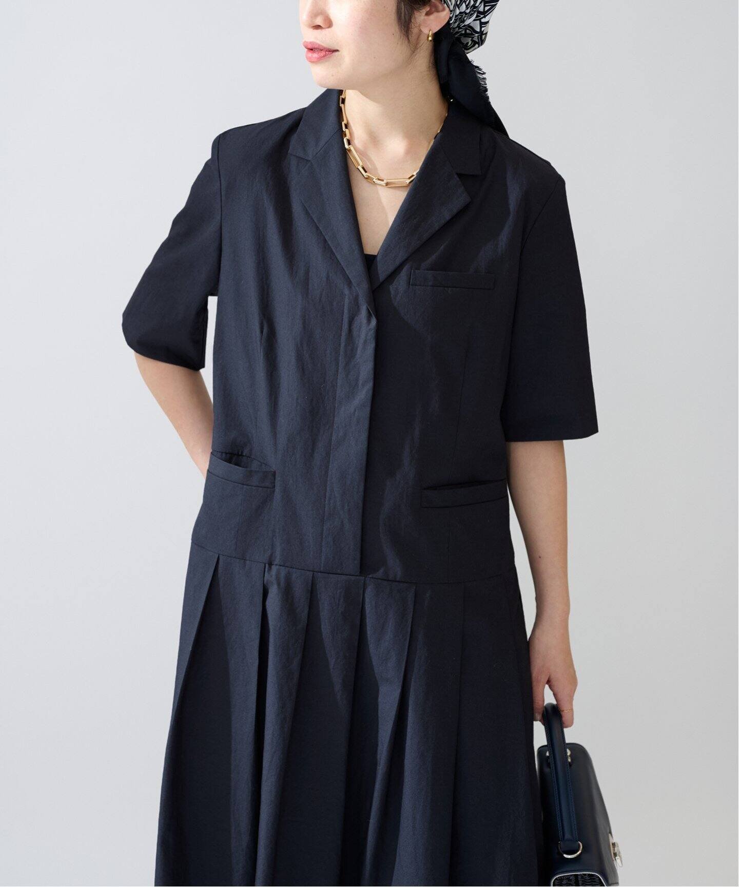 VERMEIL par iena｜《追加》コットンリネンタイプライターワンピース