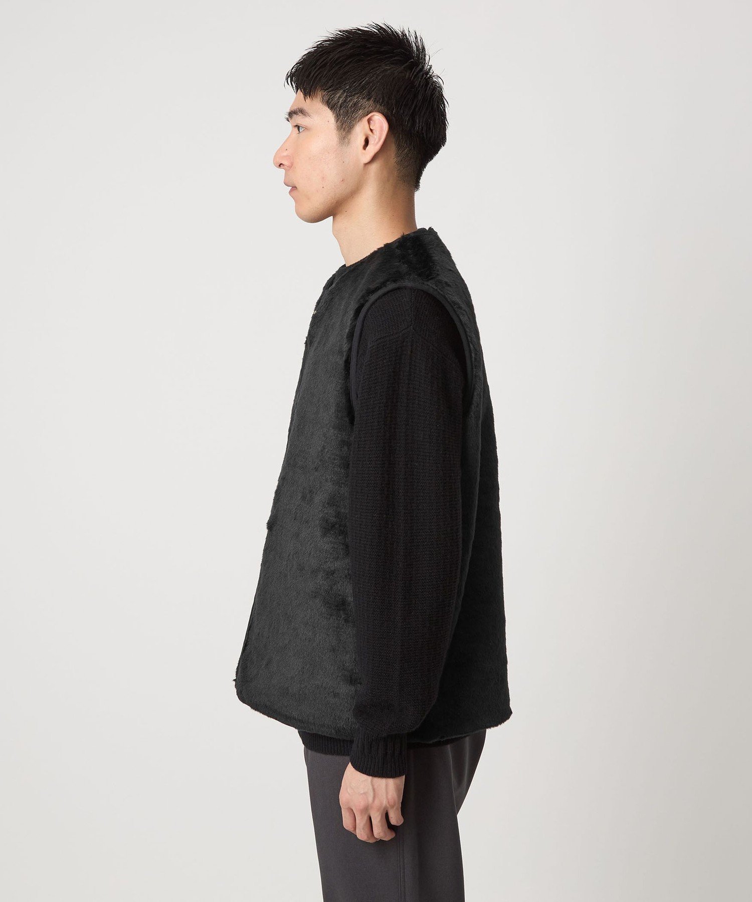 試着のみ Barbour コーデュロイ フェイクファー リバーシブル ベスト 試着のみ Barbour コーデュロイ フェイクファー リバーシブル ベスト