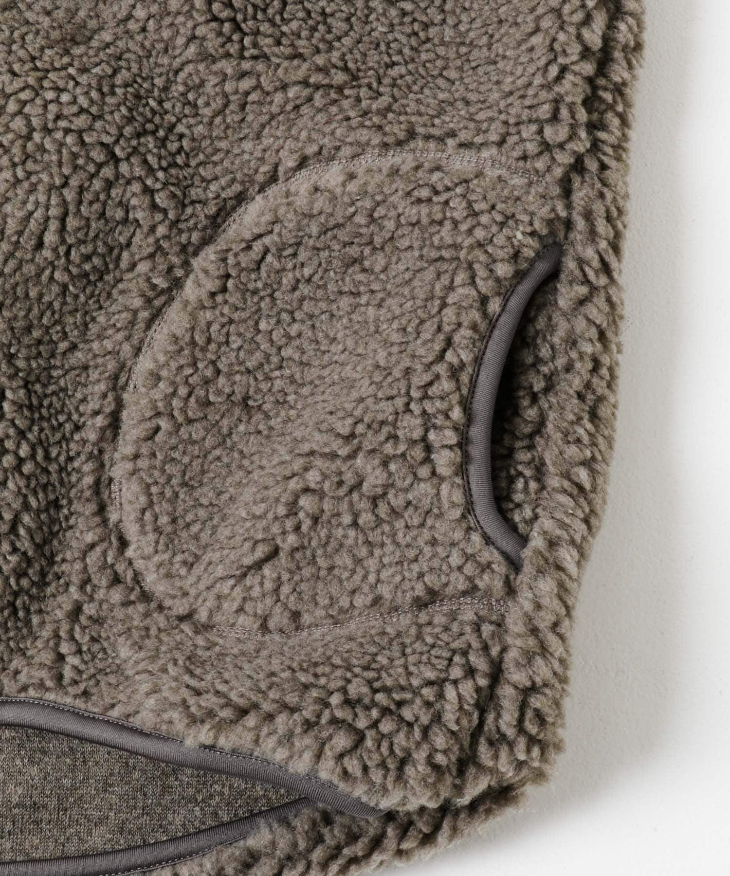 URBAN RESEARCH DOORS｜GYMPHLEX BOA HOODED VEST | Rakuten Fashion