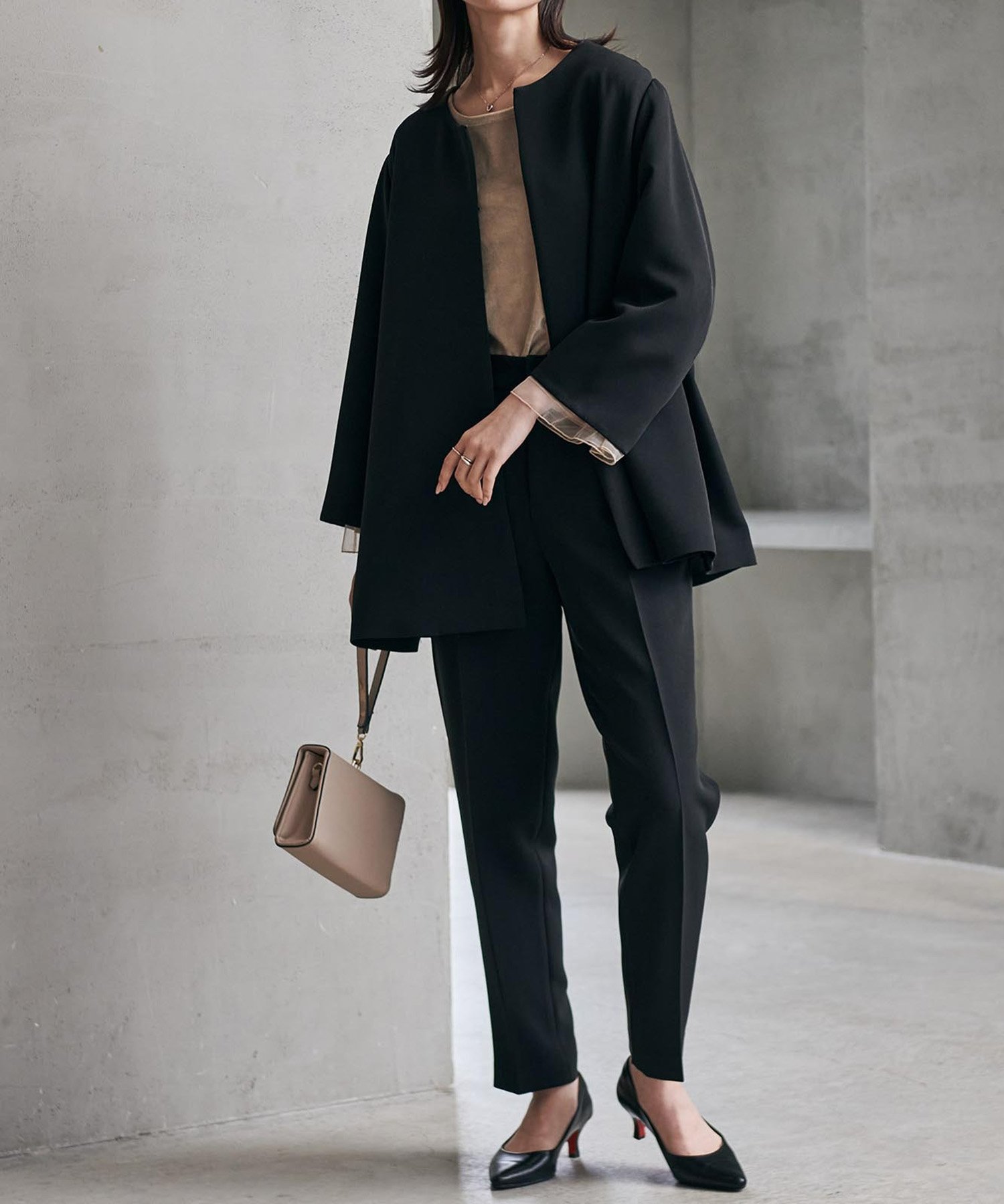 BLK ニュージーランドキウイ ジャケットとパンツセット BLK