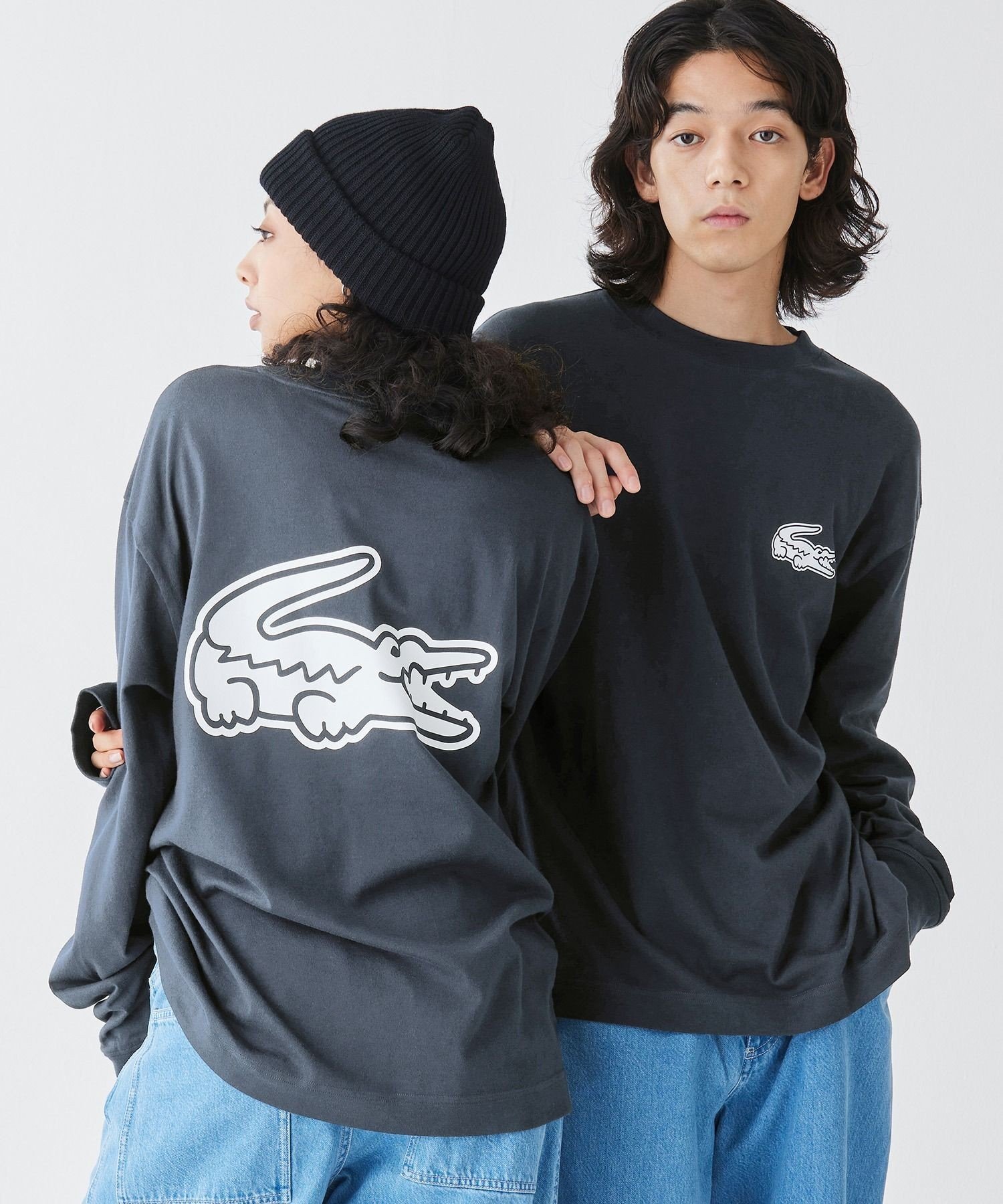 LACOSTE｜【オンライン限定】LACOSTE オーバーサイズ バックプリント
