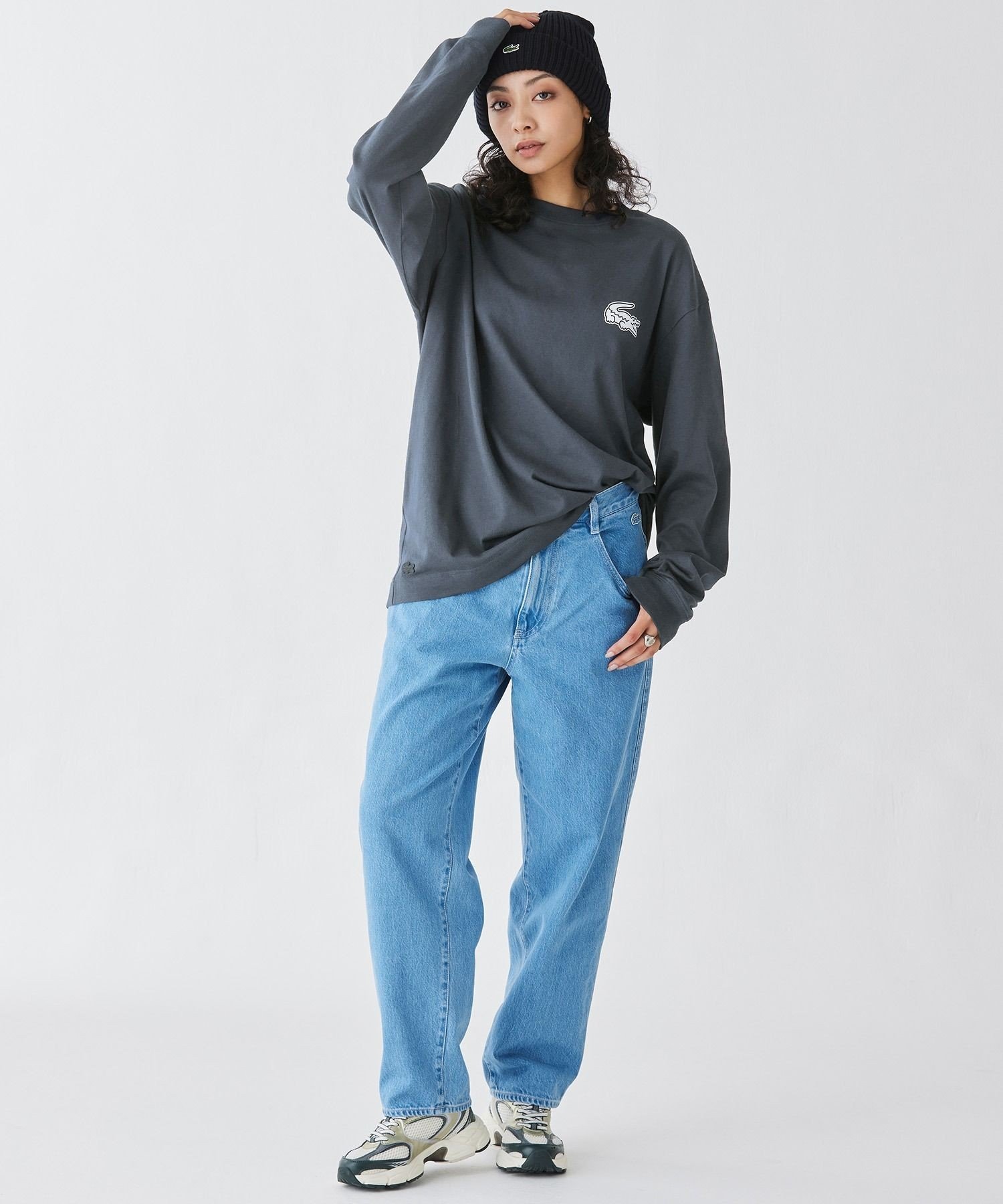 LACOSTE｜【オンライン限定】LACOSTE オーバーサイズ バックプリント