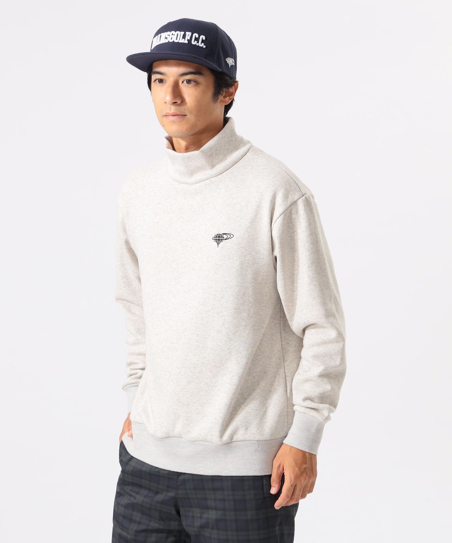 BEAMS GOLF｜ORANGE LABEL / 裏起毛 ストレッチ ハイネックスウェット