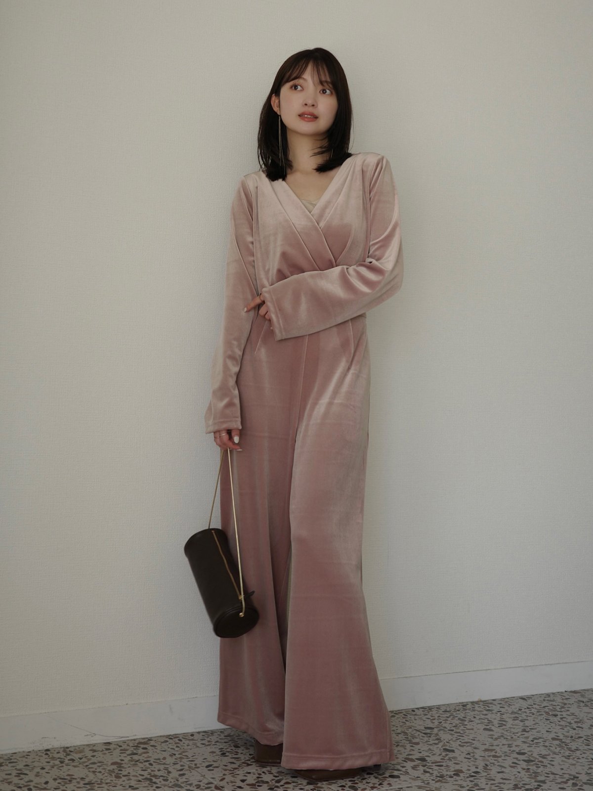 anuans｜ベロアカットオールインワン | Rakuten Fashion(楽天