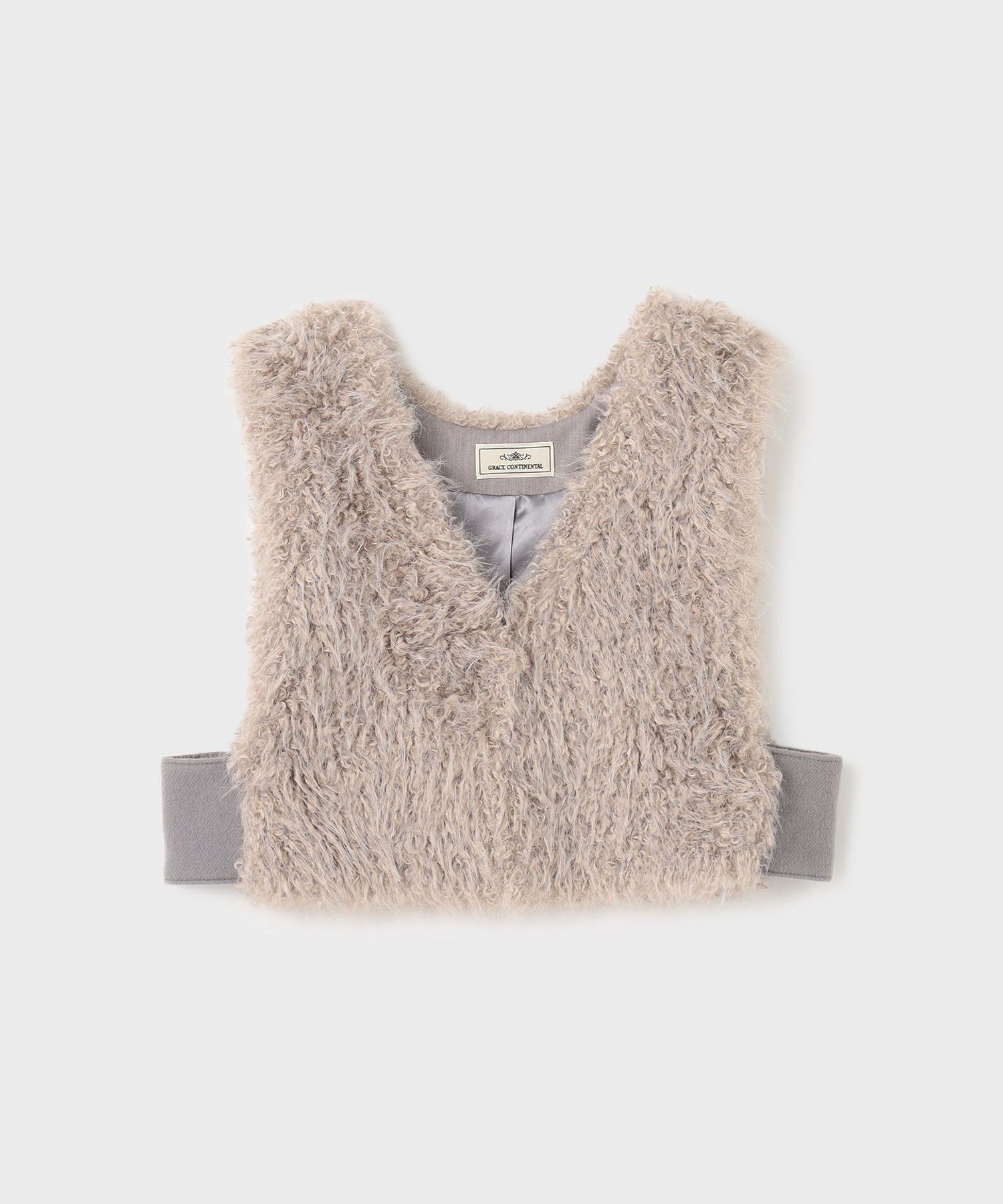 GRACE CONTINENTAL｜ショートファーベスト | Rakuten Fashion(楽天