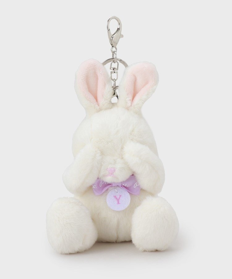 PINK-latte｜【イニシャル】うさぎぬいぐるみチャーム | Rakuten