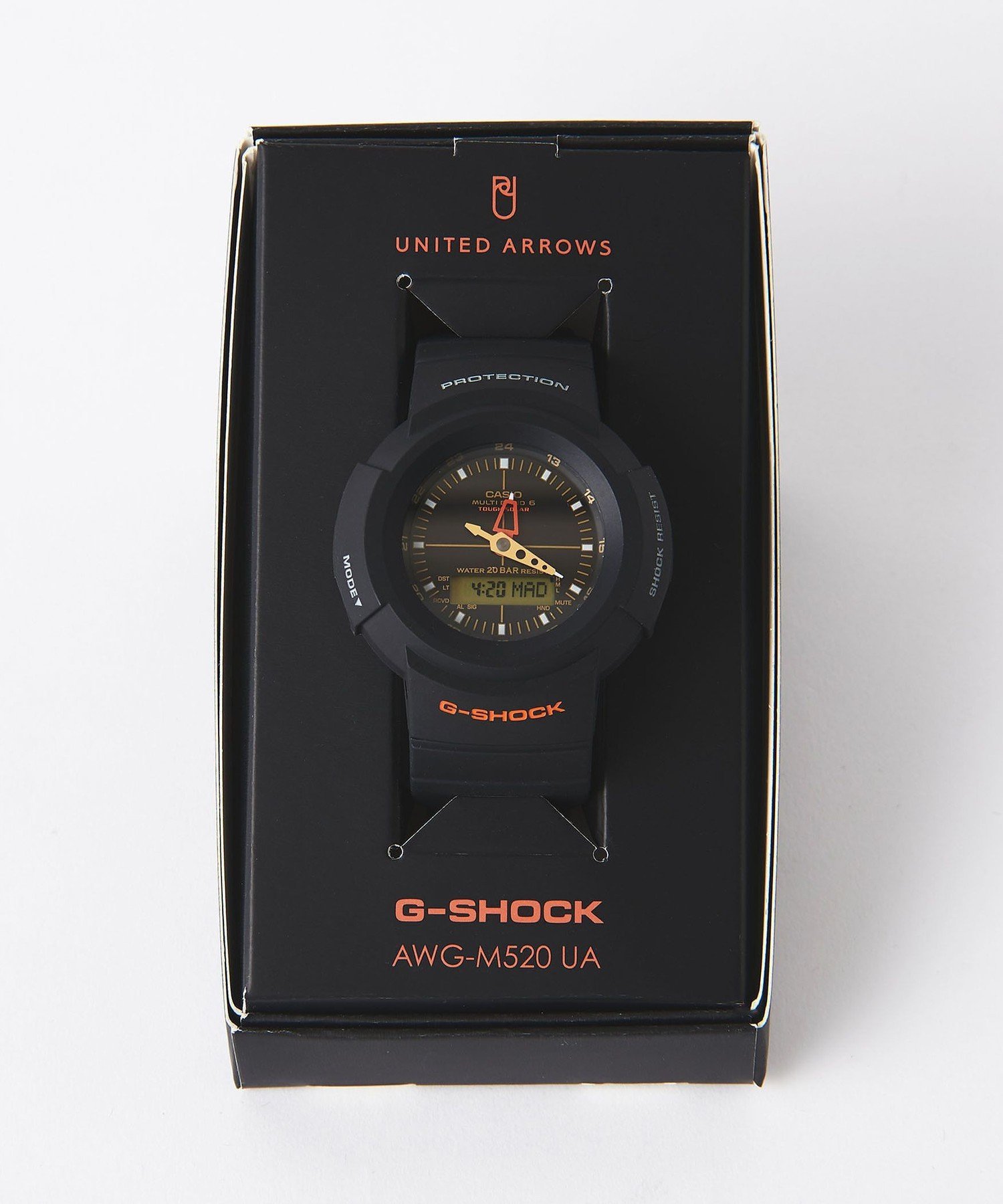 【美品】ユナイテッドアローズ別注 　G-SHOCK　AWG-M520UA 別注】 ＜G―SHOCK＞ AWG―M520UA/腕時計
