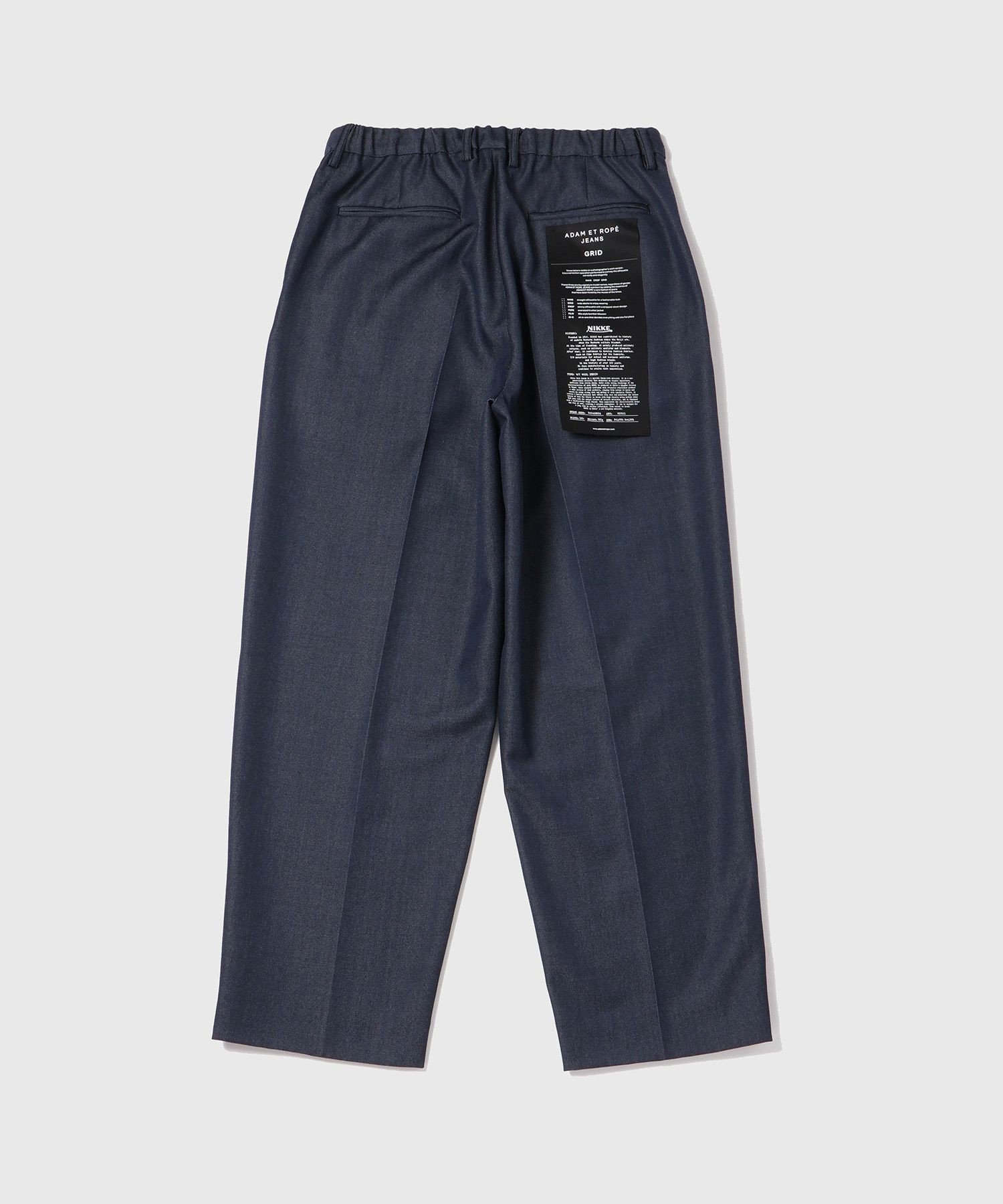 ADAM ET ROPE'｜NIKKE ワイド イージー スラックスデニム / ADAM ET