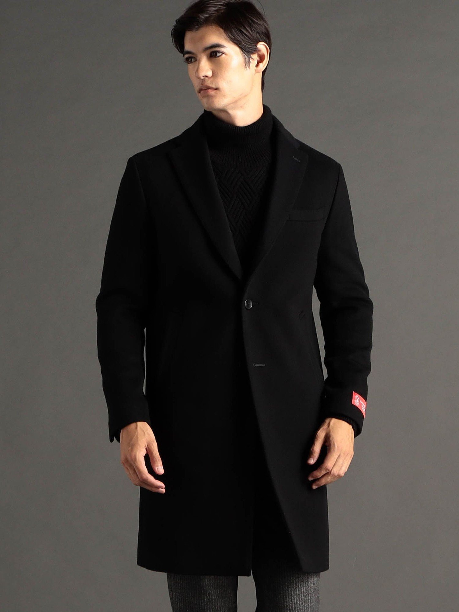 NICOLE｜【ex/tra】LANIFICIO F.LLI BACCI カシミヤブレンドチェスター