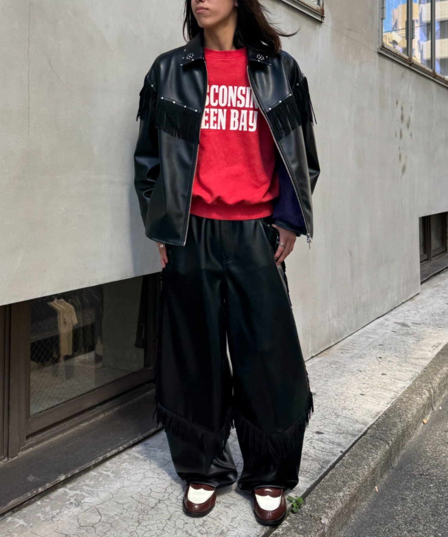 CIAOPANIC TYPY｜【SOUNDS GOOOOD】フリンジレザーパンツ | Rakuten