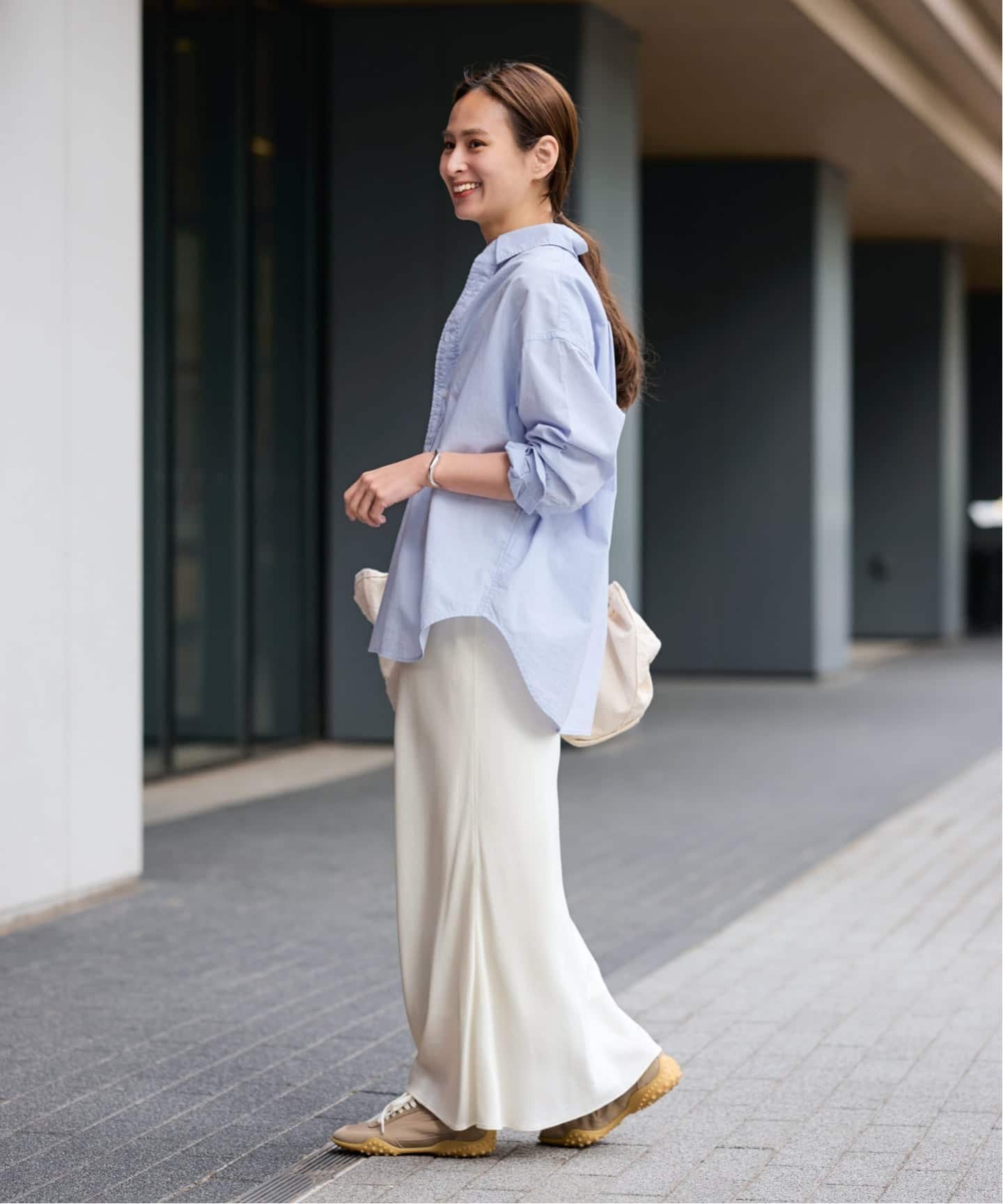 FRAMeWORK｜≪追加≫シルキーキュプラバイアススカート | Rakuten