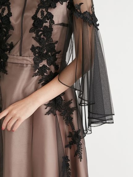 CELFORD｜【YUMIKATSURAforCELFORD】ローズエンブロイダリーチュール