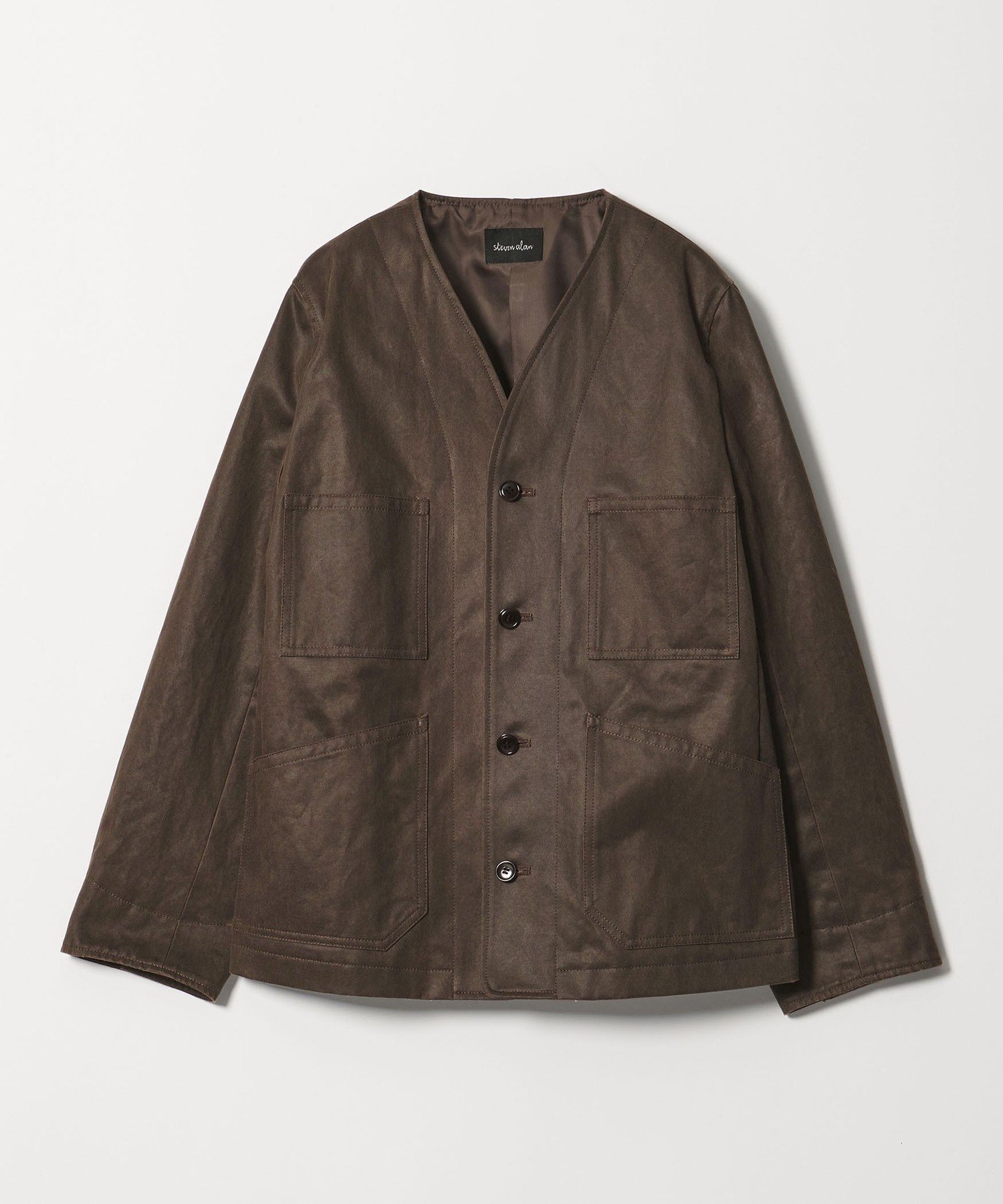 Steven Alan ノーカラージャケット XL STEVEN ALAN（スティーブンアラン） ジャケット ノーカラージャケット