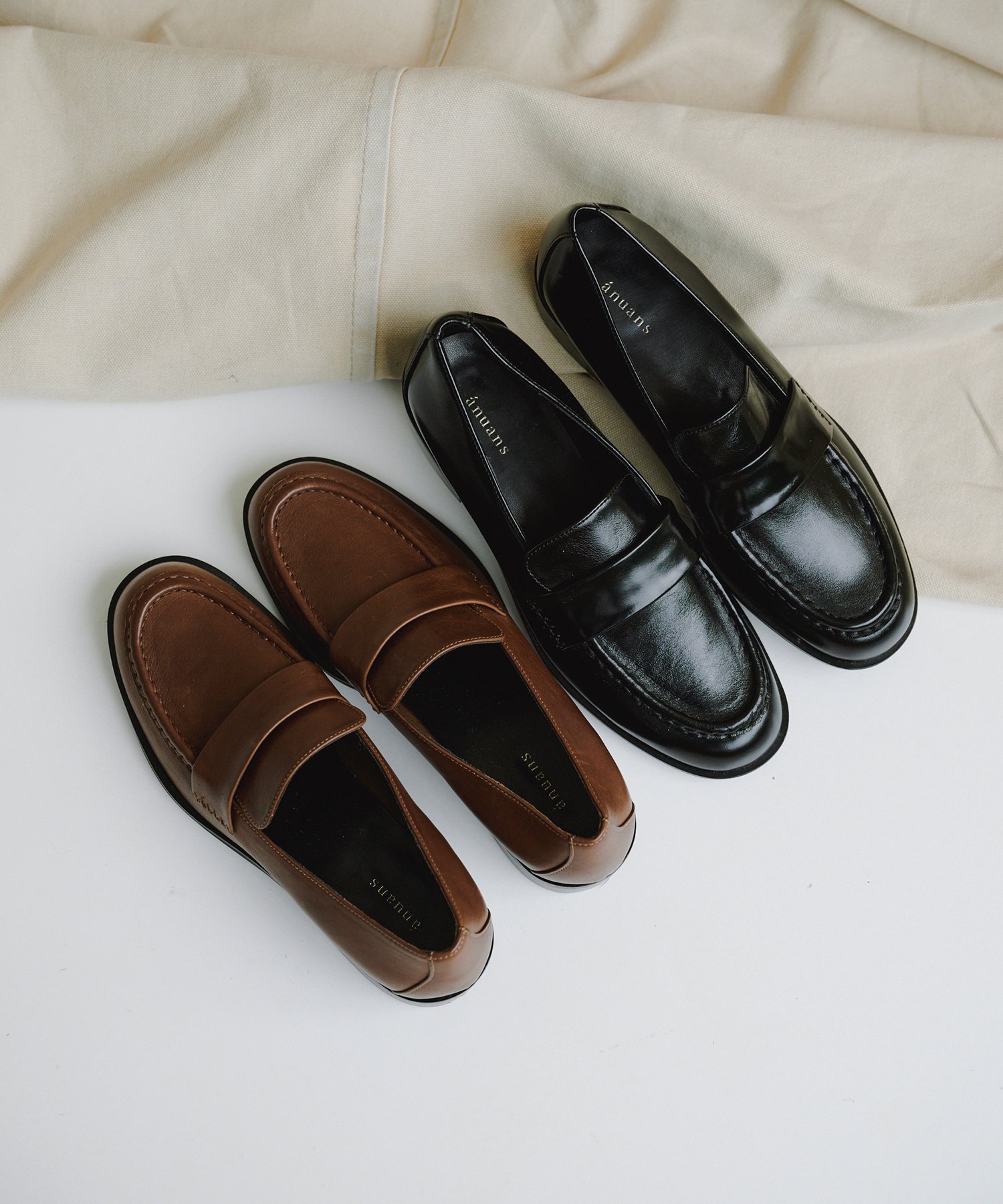 anuans｜レザーローファー | Rakuten Fashion(楽天ファッション／旧