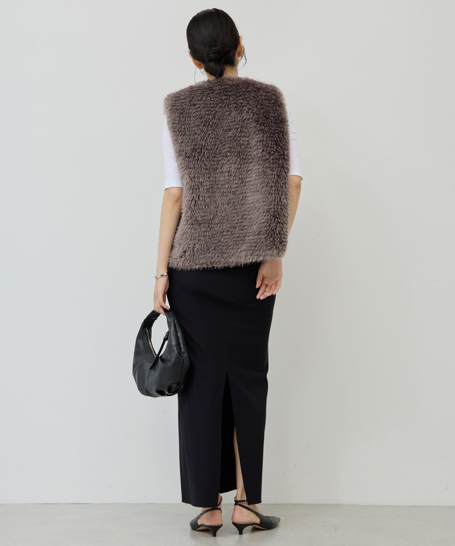 GALLARDAGALANTE｜フェイクカシミヤベスト | Rakuten Fashion(楽天