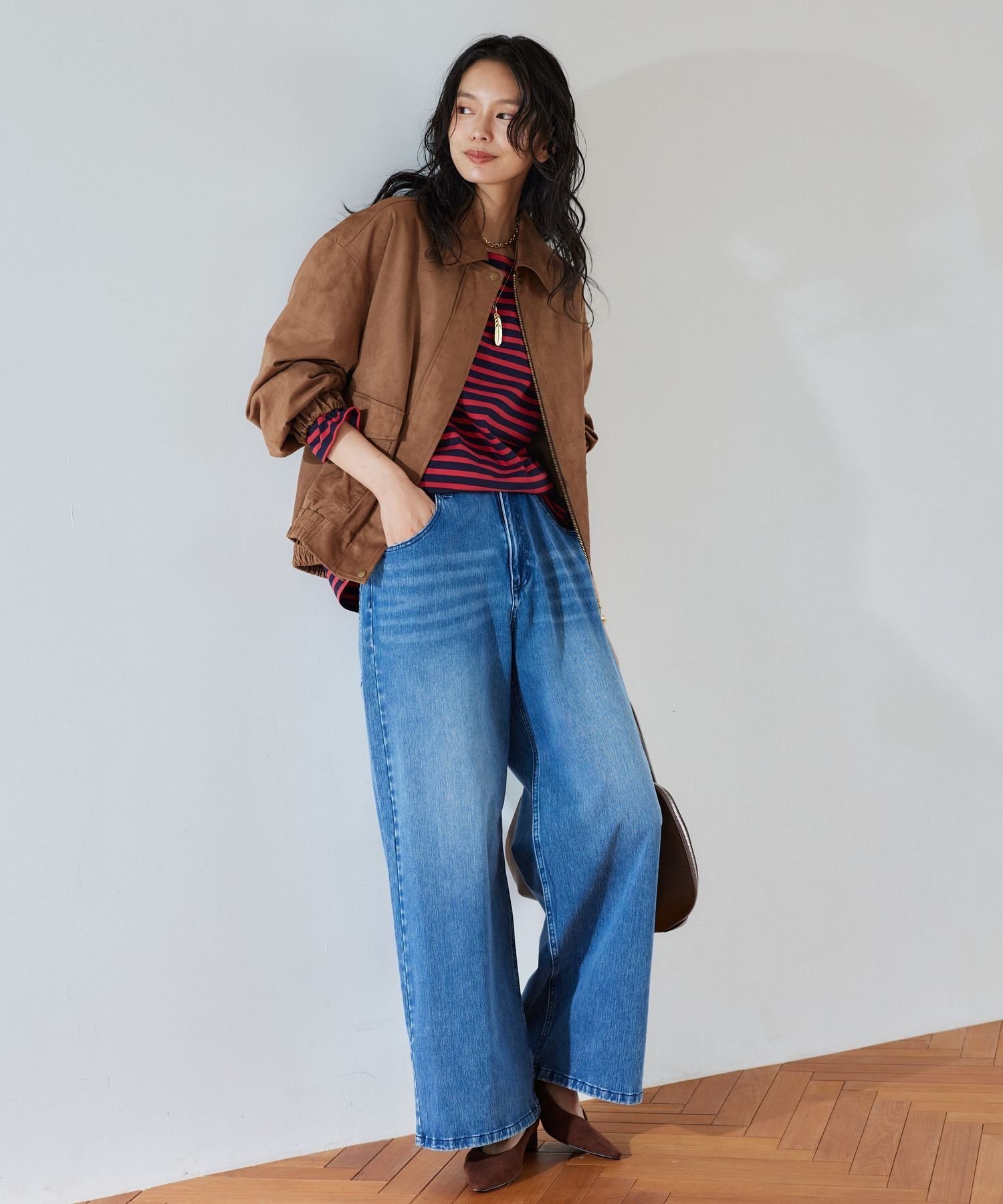 BARNYARDSTORM｜フェイクスエードブルゾン | Rakuten Fashion(楽天