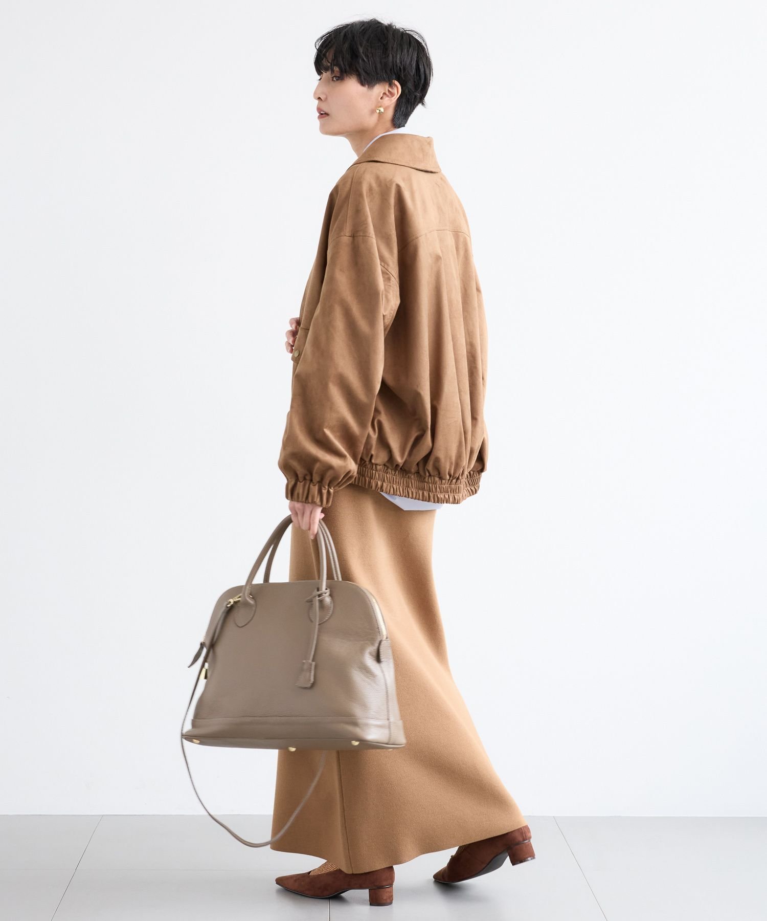 BARNYARDSTORM｜フェイクスエードブルゾン | Rakuten Fashion(楽天